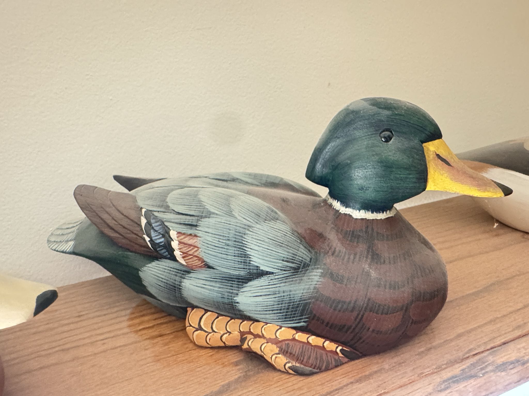 Medium Wooden Duck Decoys, 3 | Maxsold