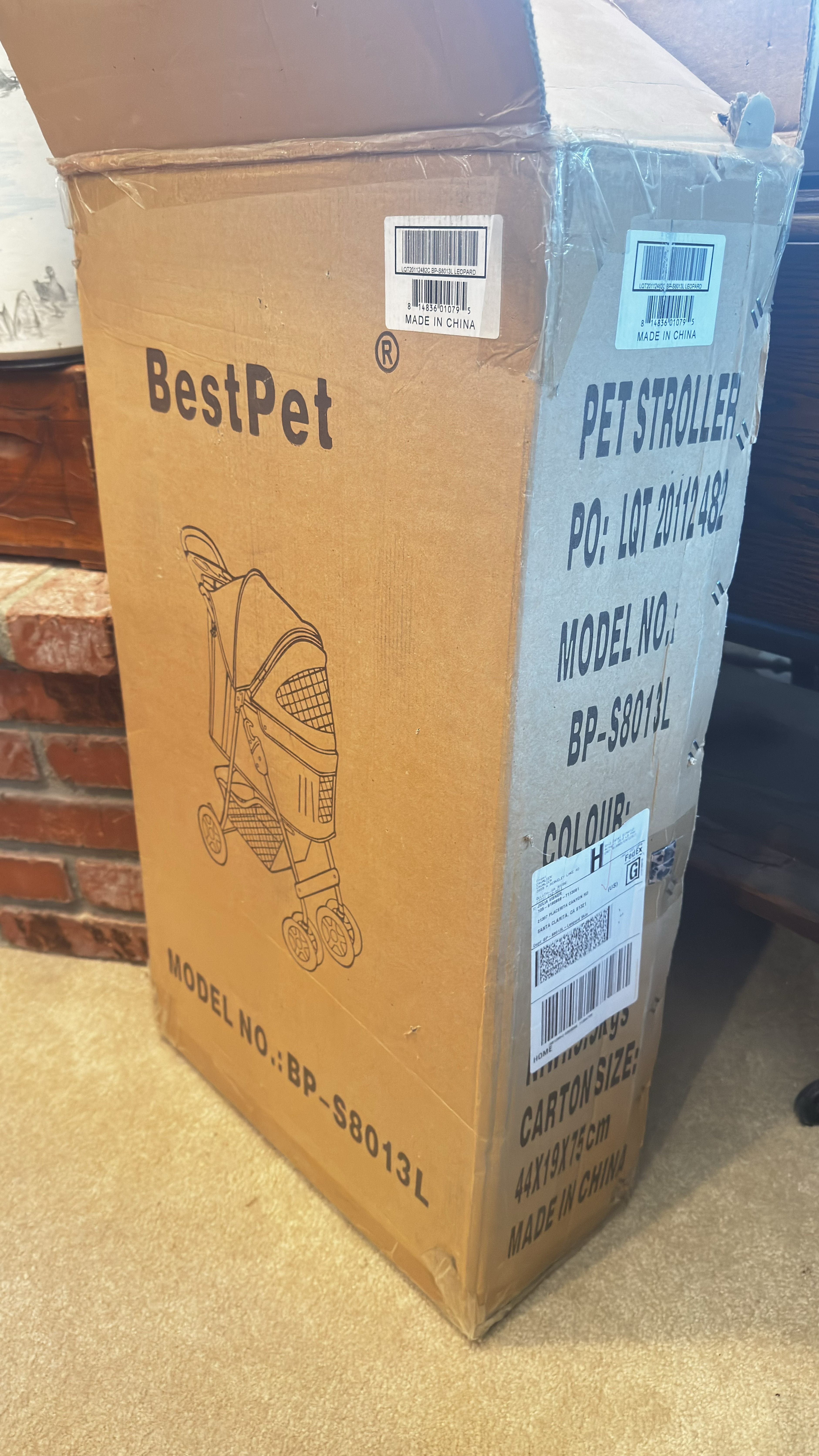 BestPet BP-S8013L Pet Stroller | Maxsold