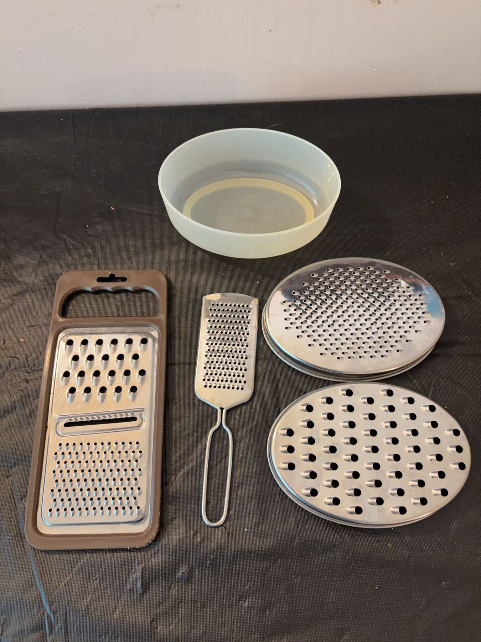 Lot of vintage metal and wood kitchen utensils | Maxsold
