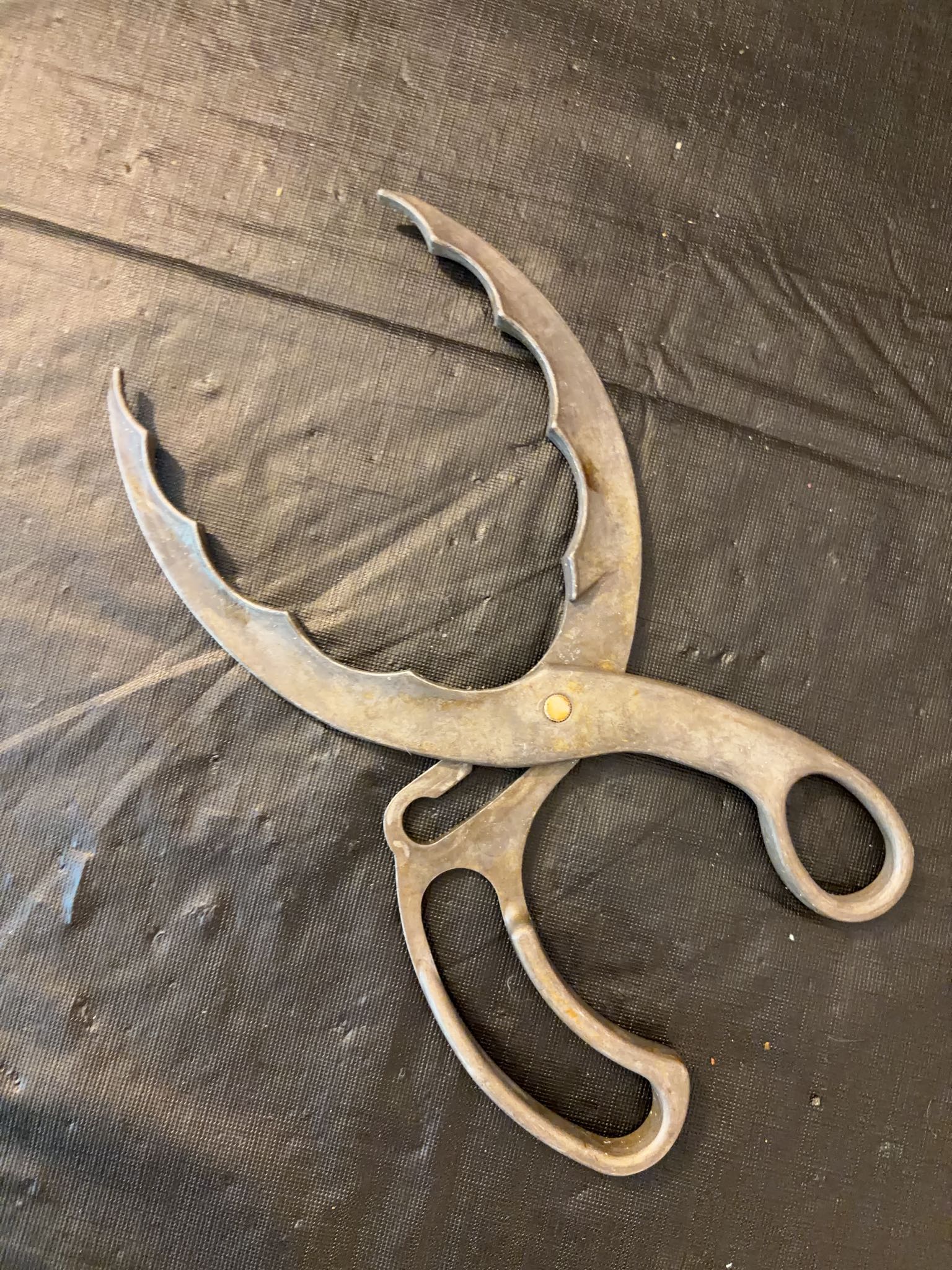 Lot of vintage metal and wood kitchen utensils | Maxsold