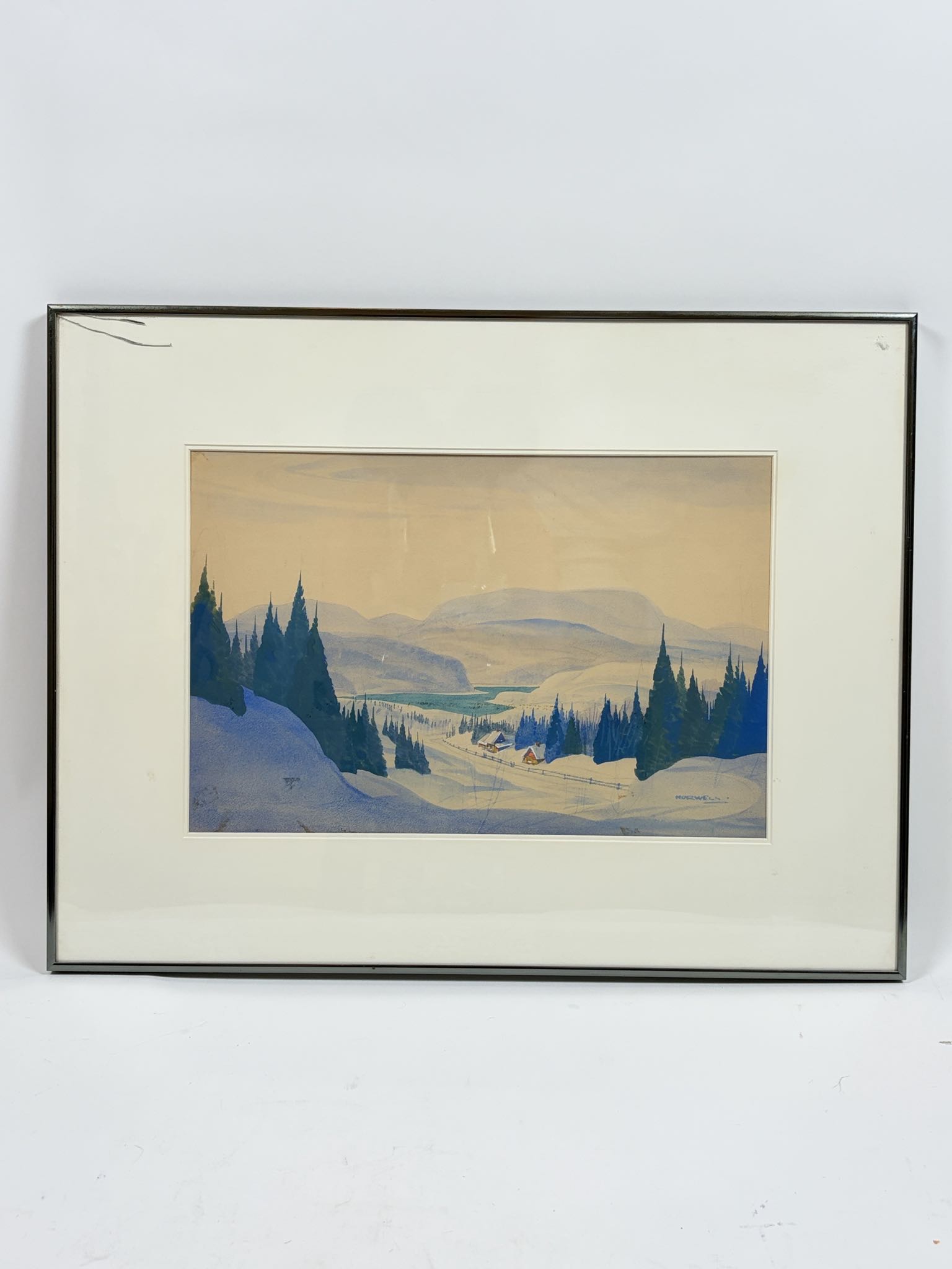 Graham Noble Norwell watercolour 26 x 20 in | Maxsold