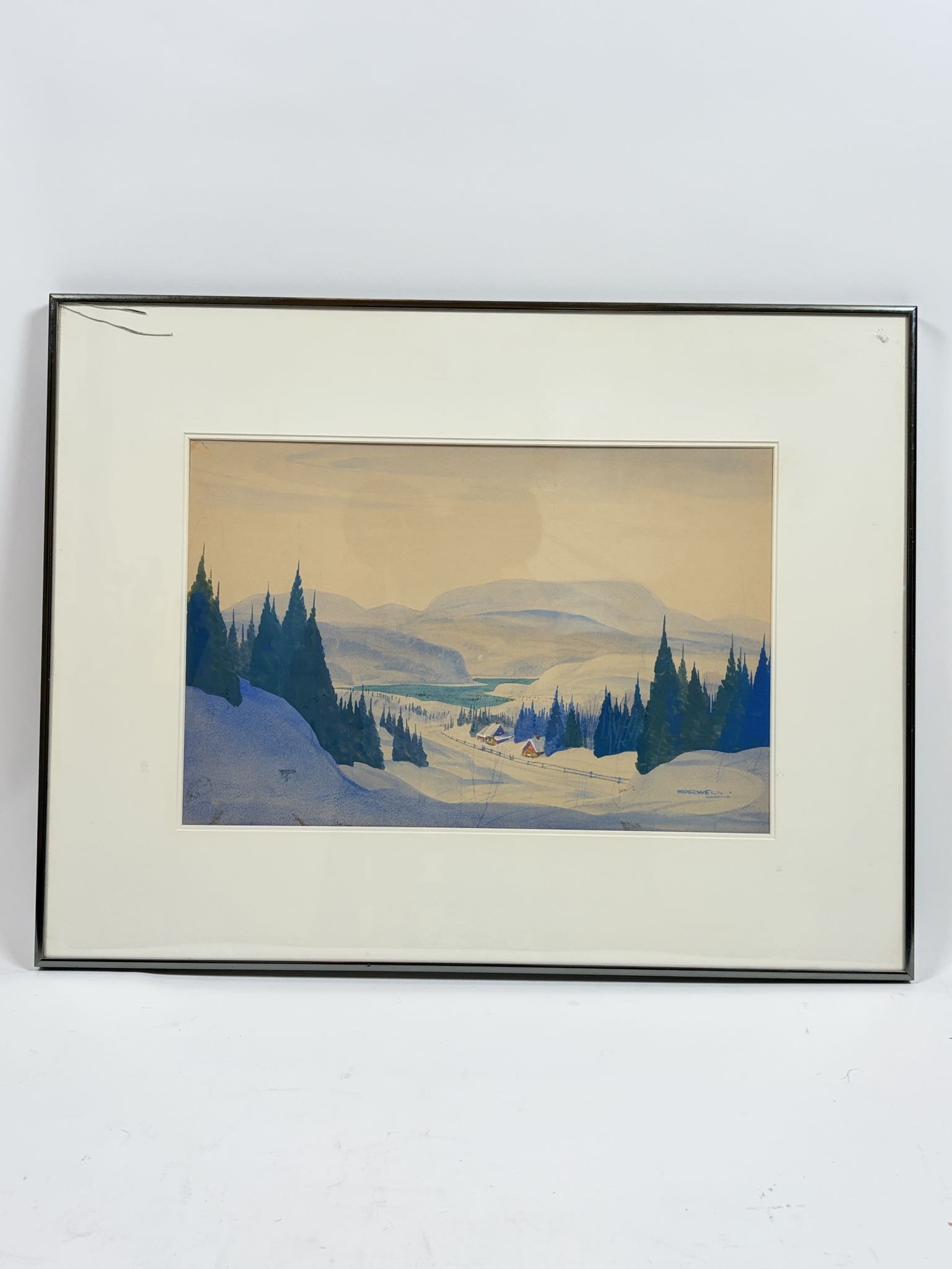 Graham Noble Norwell watercolour 26 x 20 in | Maxsold