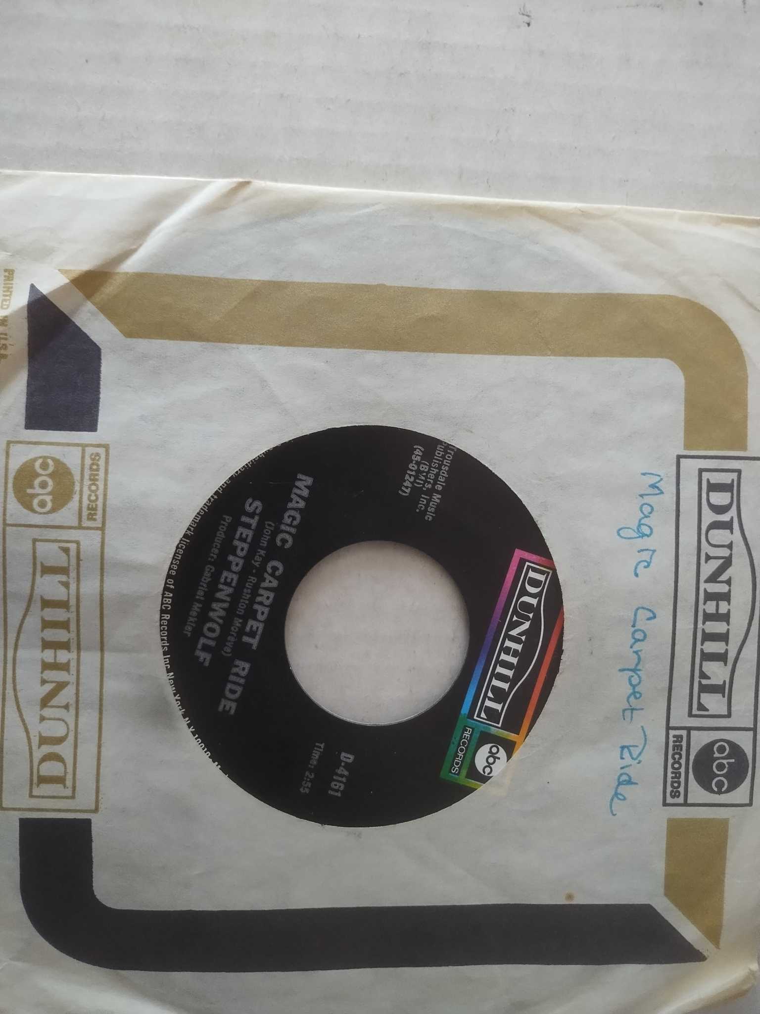 Steppenwolf Magic Carpet Ride 7-inch 45 RPM | Maxsold