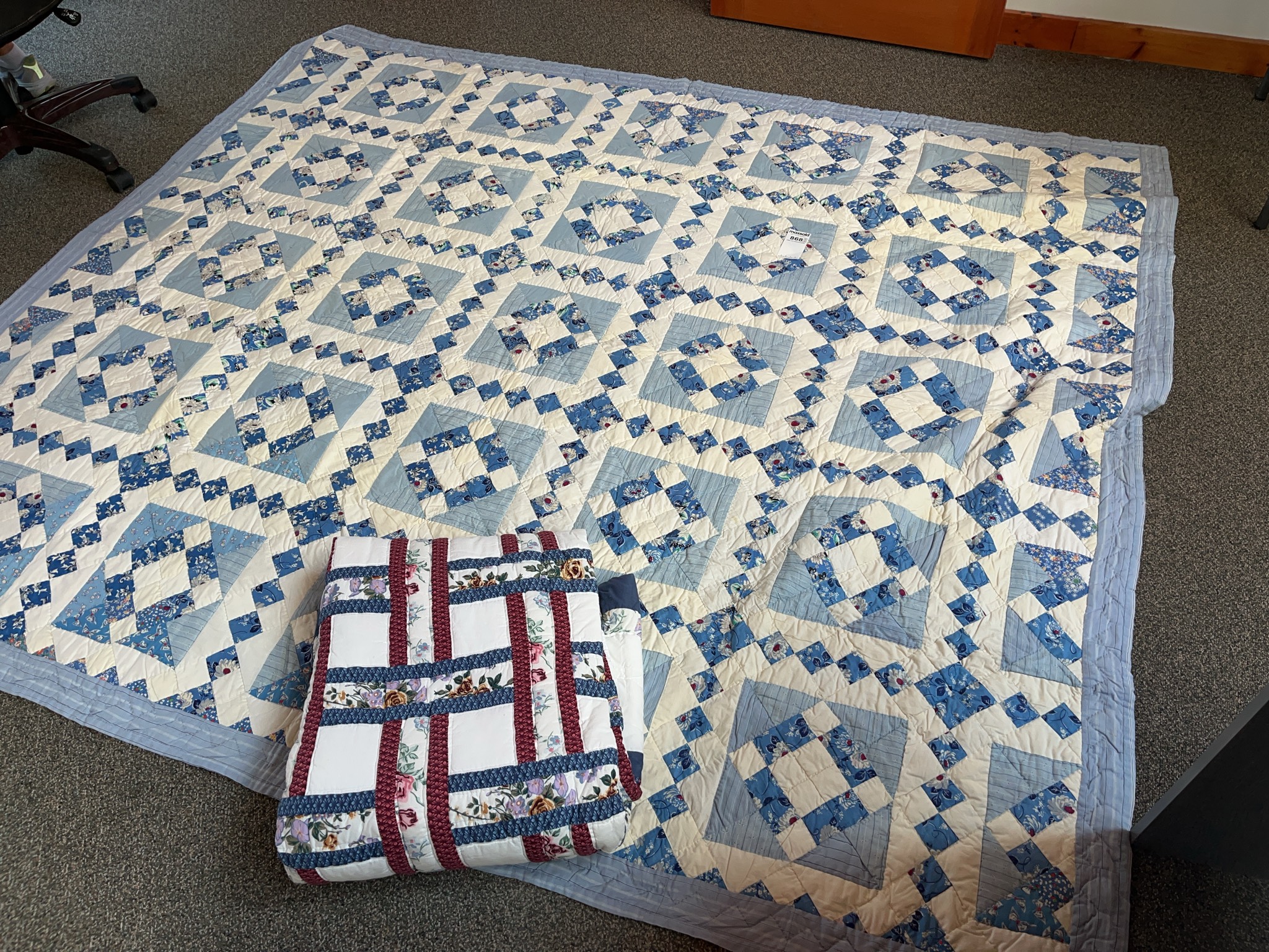 Two Patchwork Quilts | Maxsold