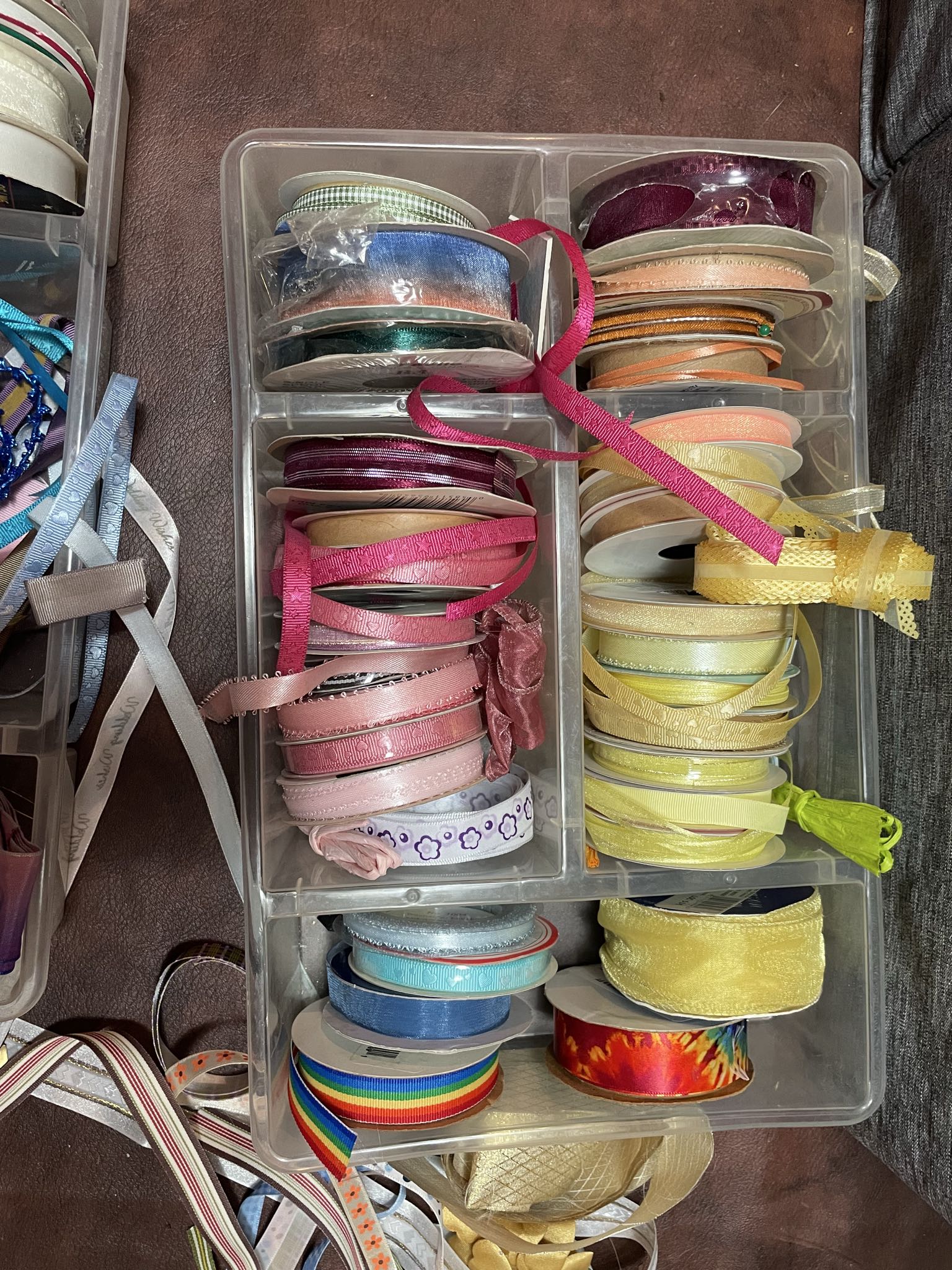 Assorted Craft Ribbon Spools And Trim | Maxsold