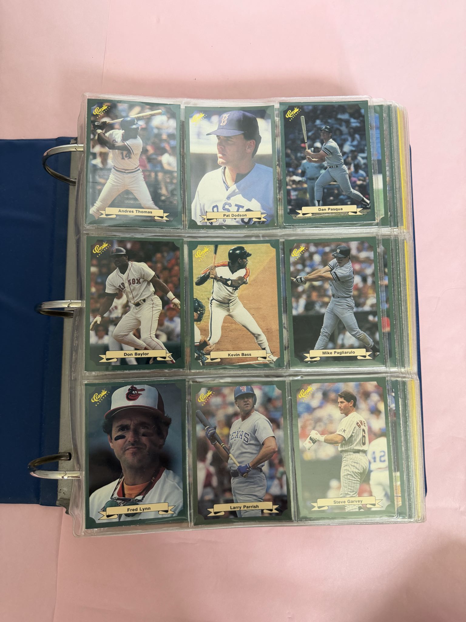 Baseball card binder with 600+ cards | Maxsold