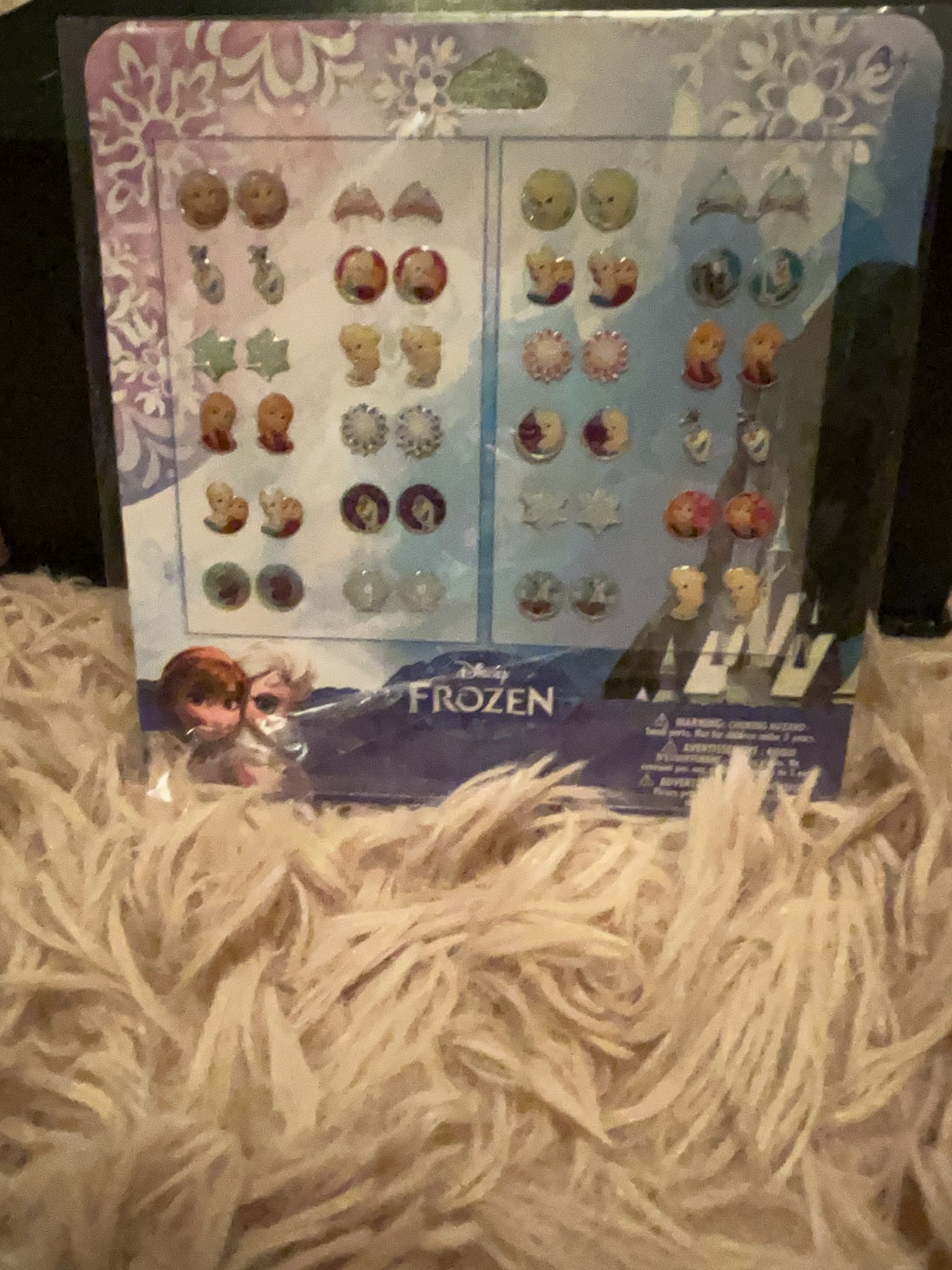 Claire's Disney Frozen sticker earring set | Maxsold
