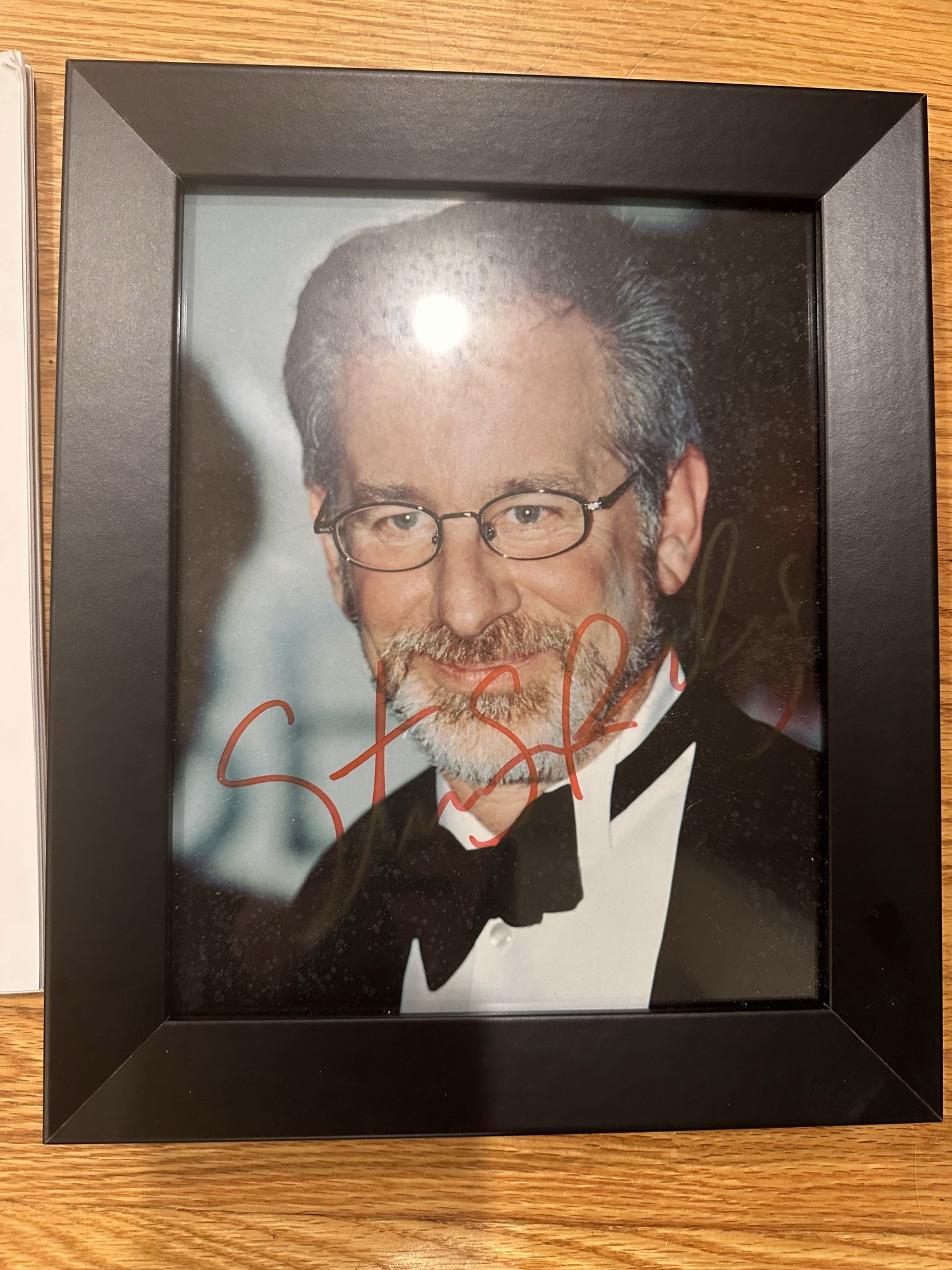 Signed 1979 Raiders of the Lost Ark script & Spielberg photo | Maxsold