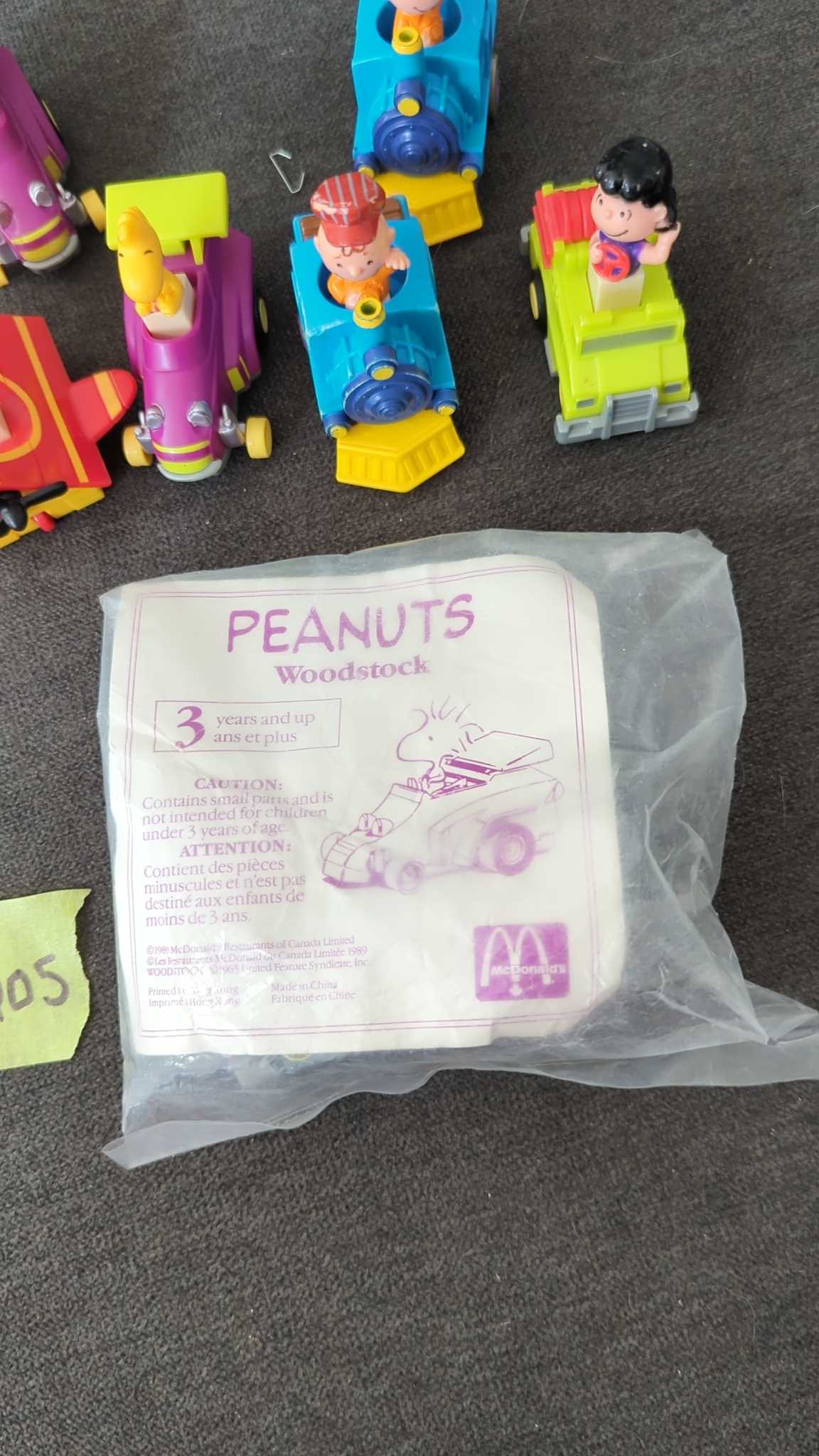 McDonald's Peanuts Happy Meal Vehicles Set | Maxsold