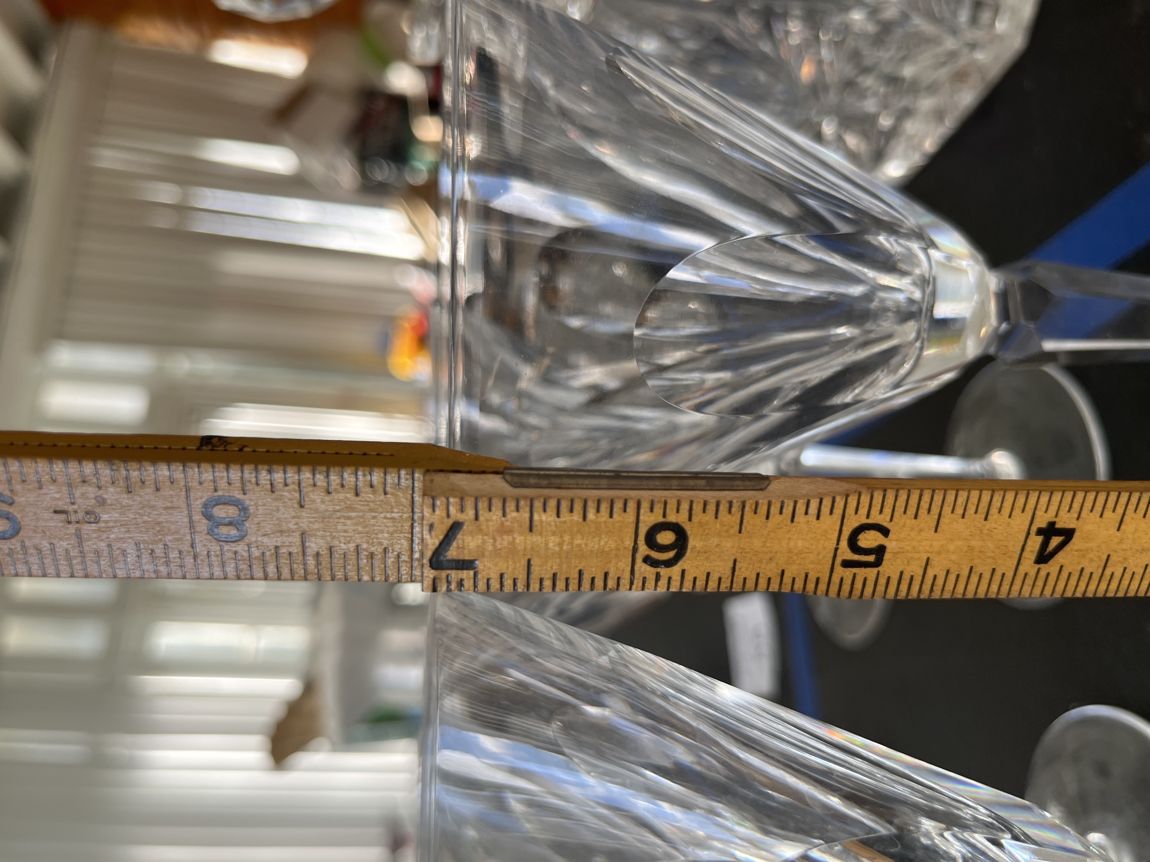 Waterford crystal stemware, set of 9 | Maxsold