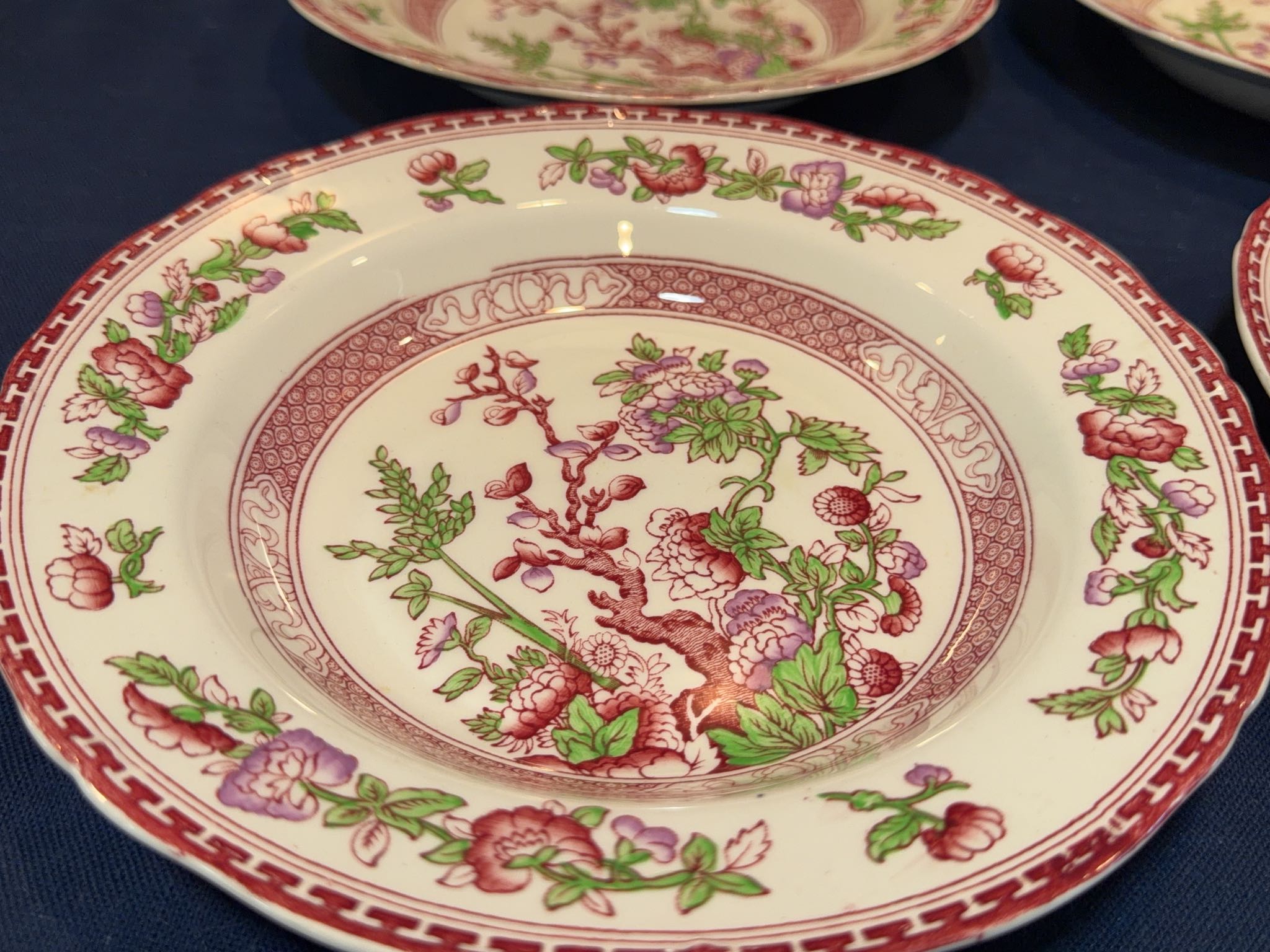 Vintage Midwinter Indian Tree Plate And Bowls | Maxsold
