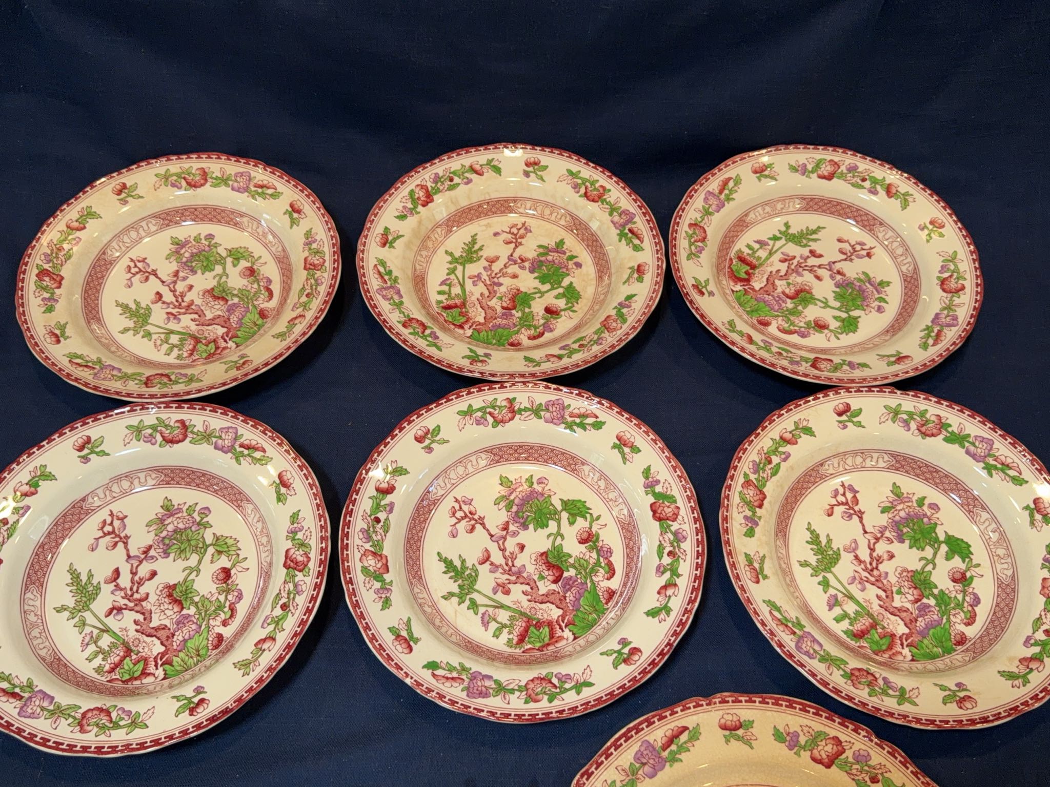 Vintage Midwinter Indian Tree Plate And Bowls | Maxsold