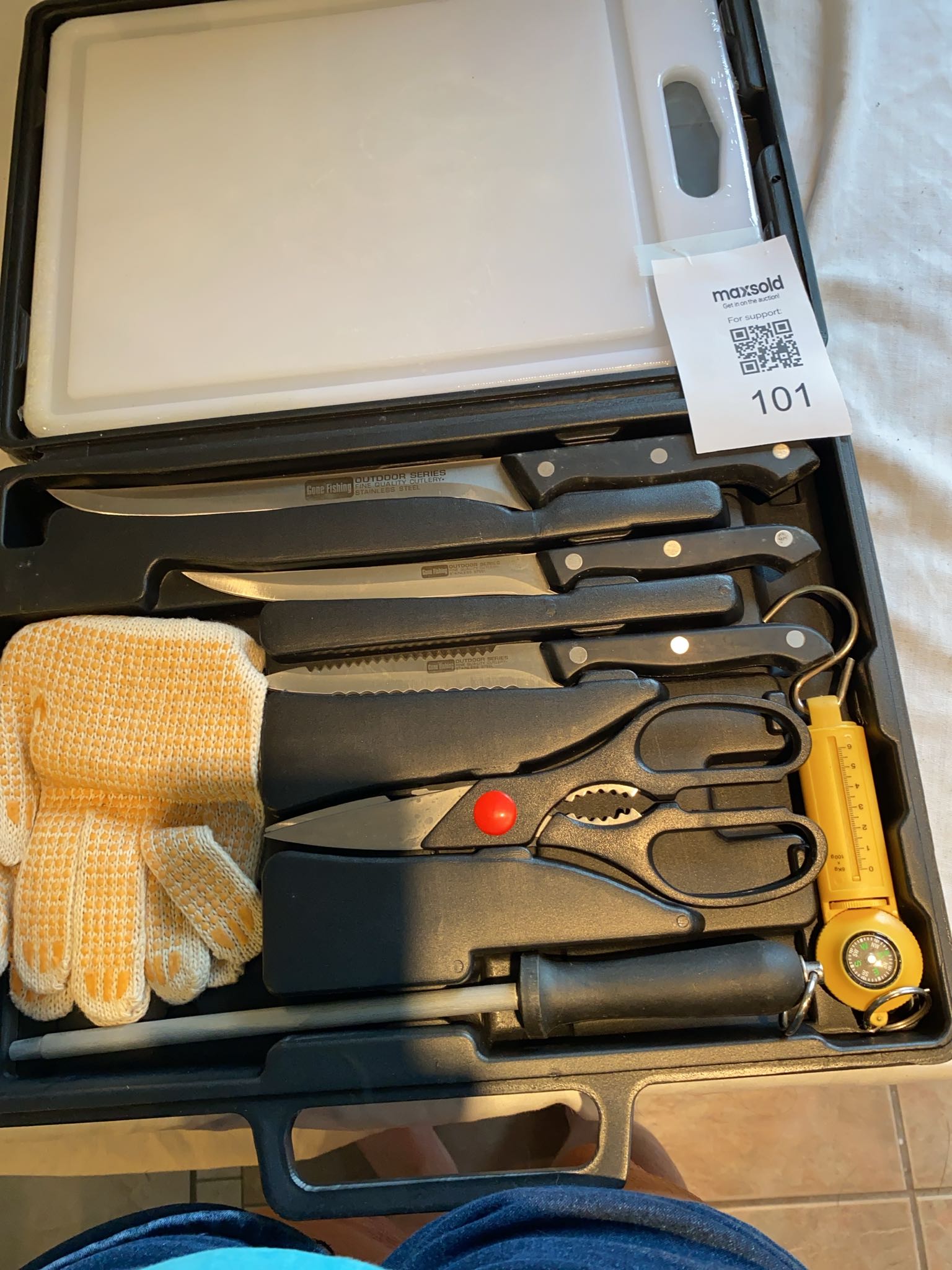 Gone Fishing Outdoor Series fillet knife kit | Maxsold