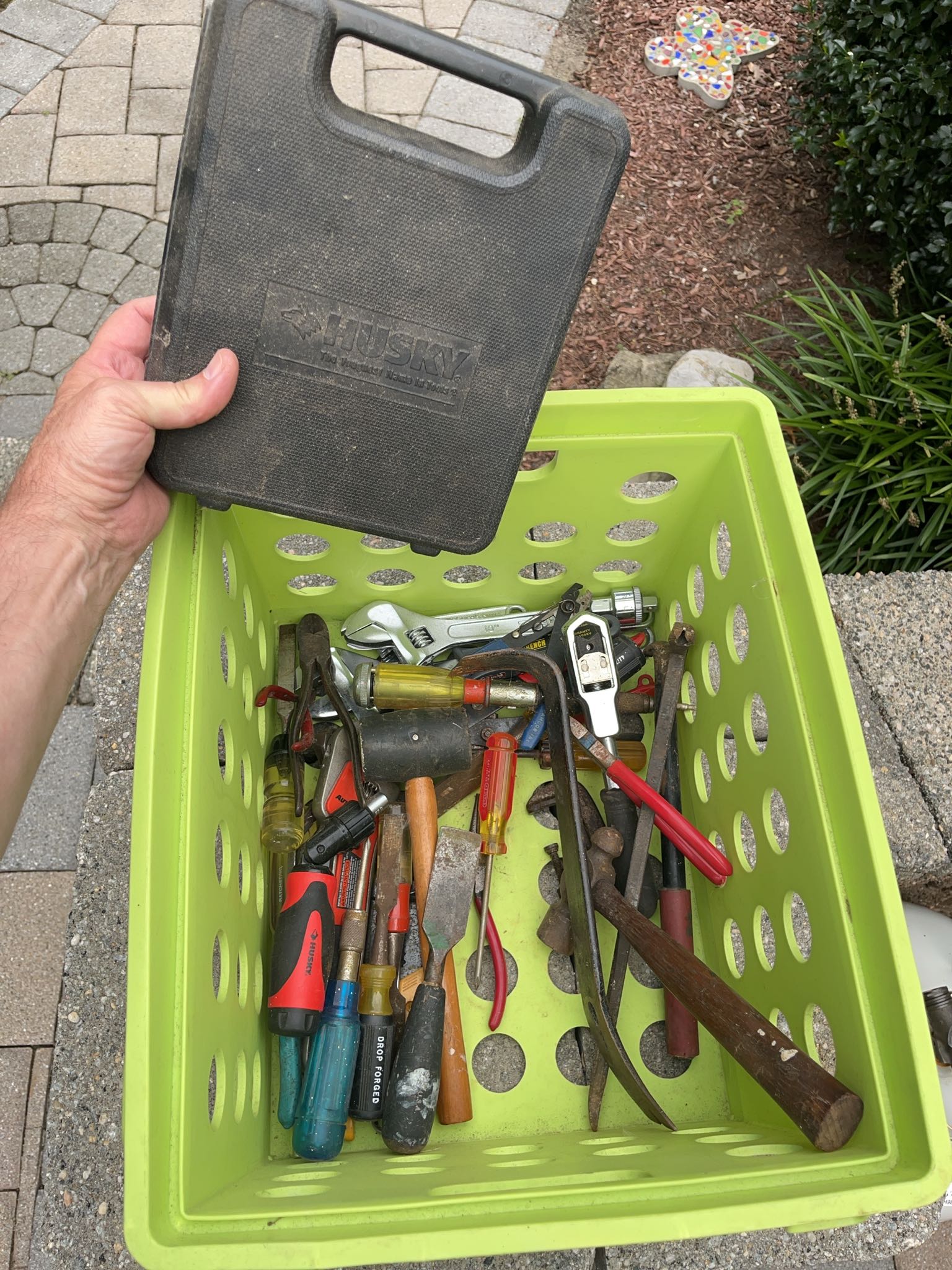 Assorted Hand Tools And Husky Bit Set | Maxsold