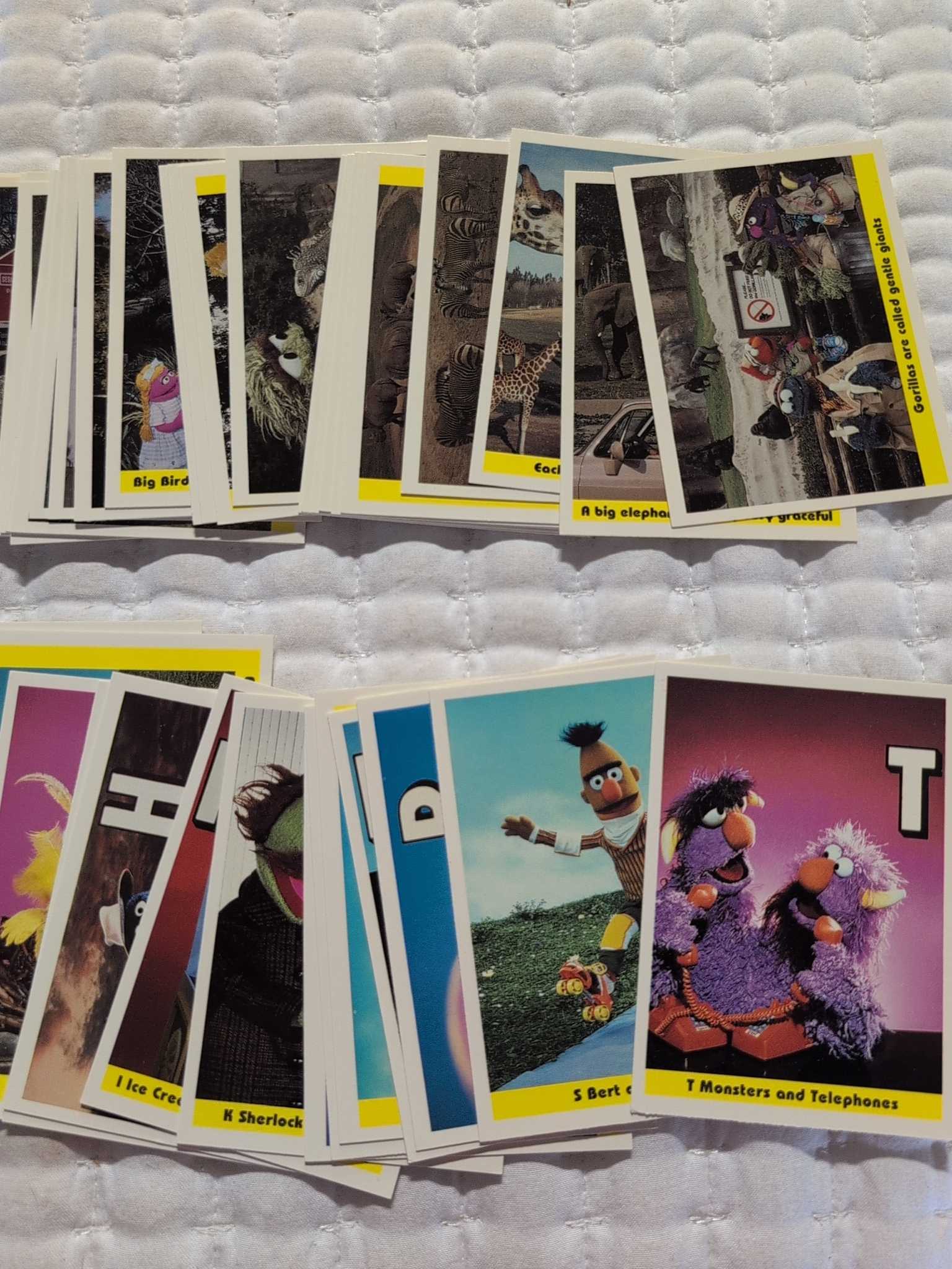 1992 Sesame Street Muppets trading card full set | Maxsold