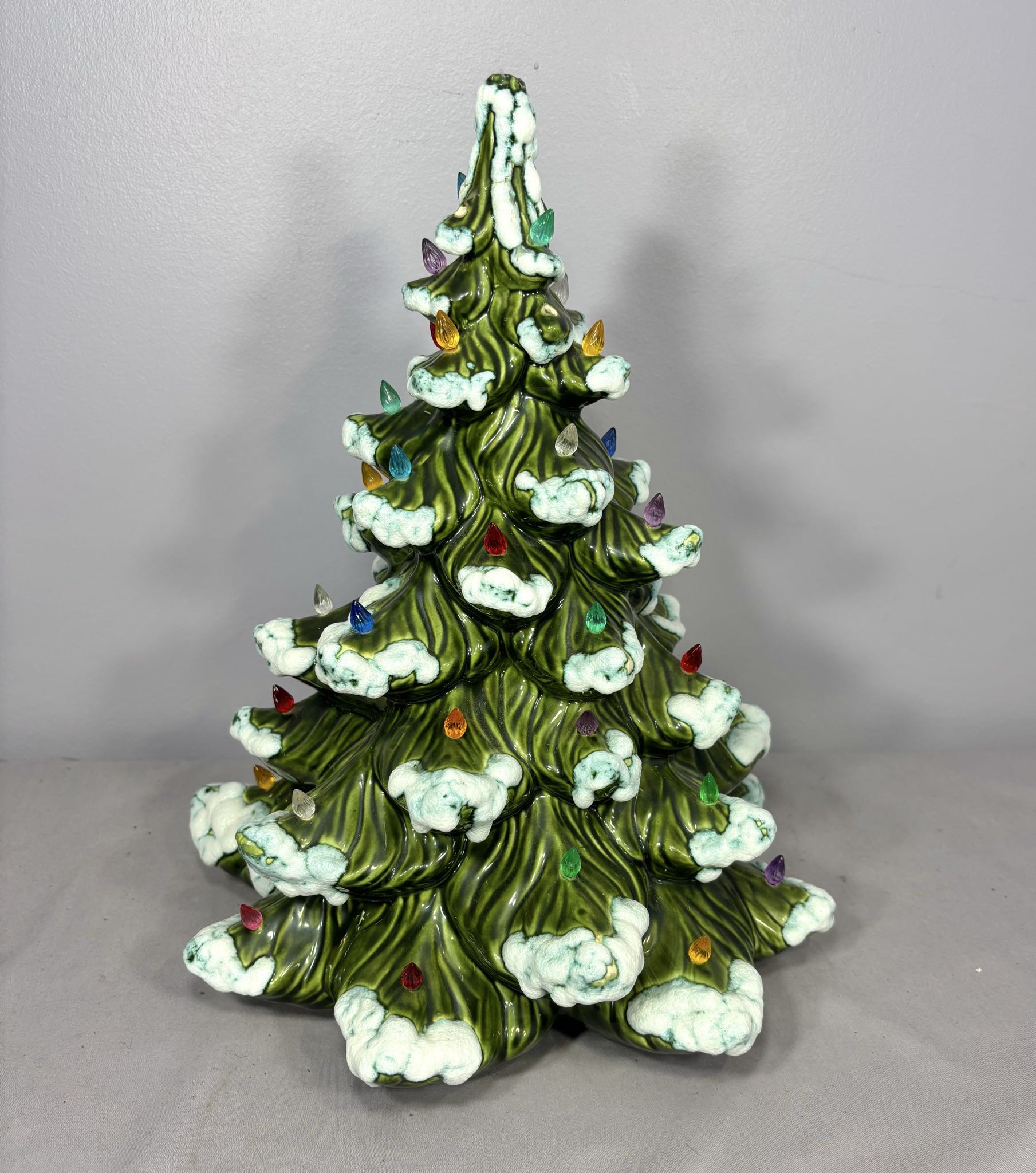 Vintage Signed Ceramic Christmas Tree 14" | Maxsold