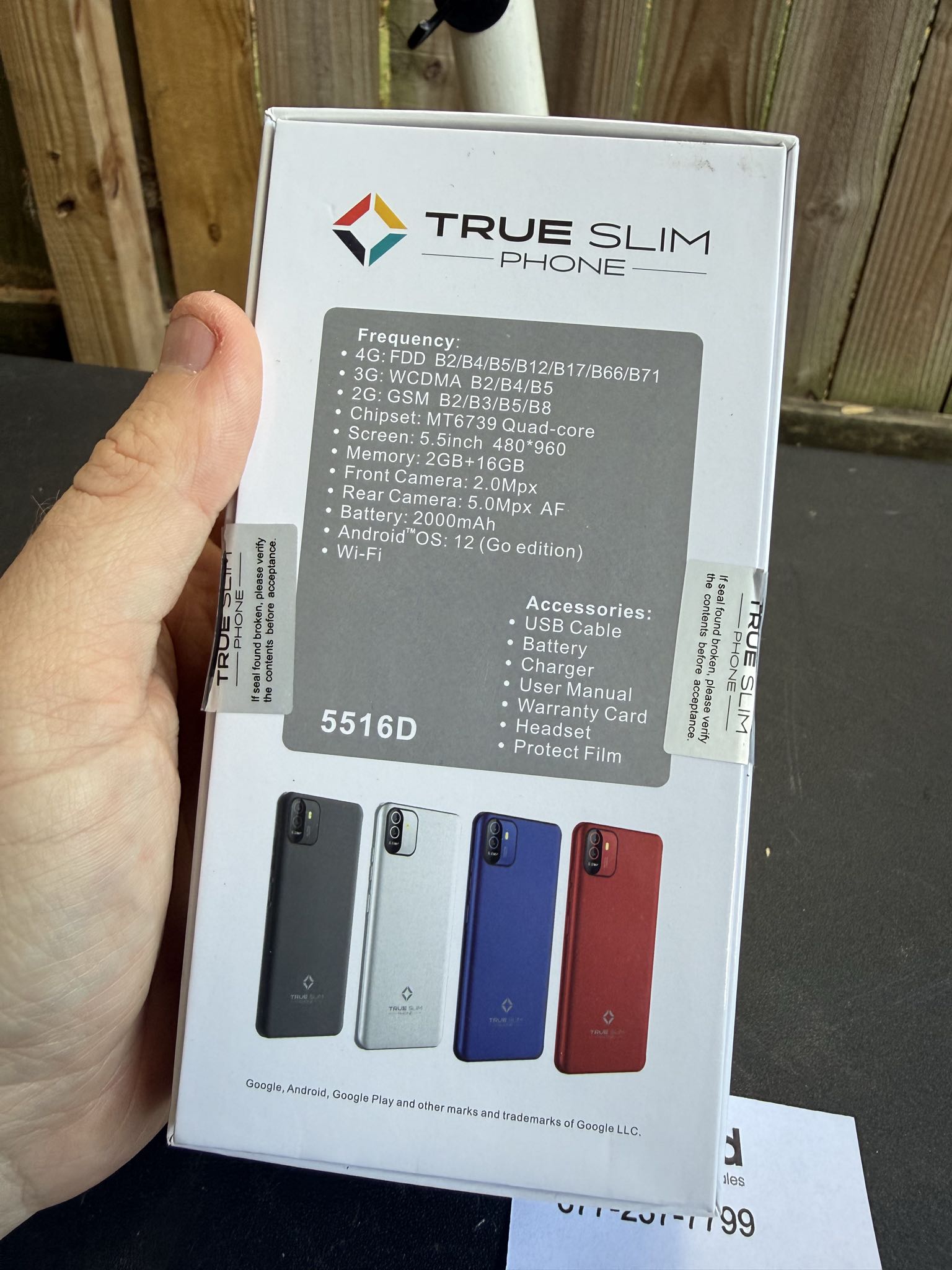 New True Slim Phone model 5516D | Maxsold