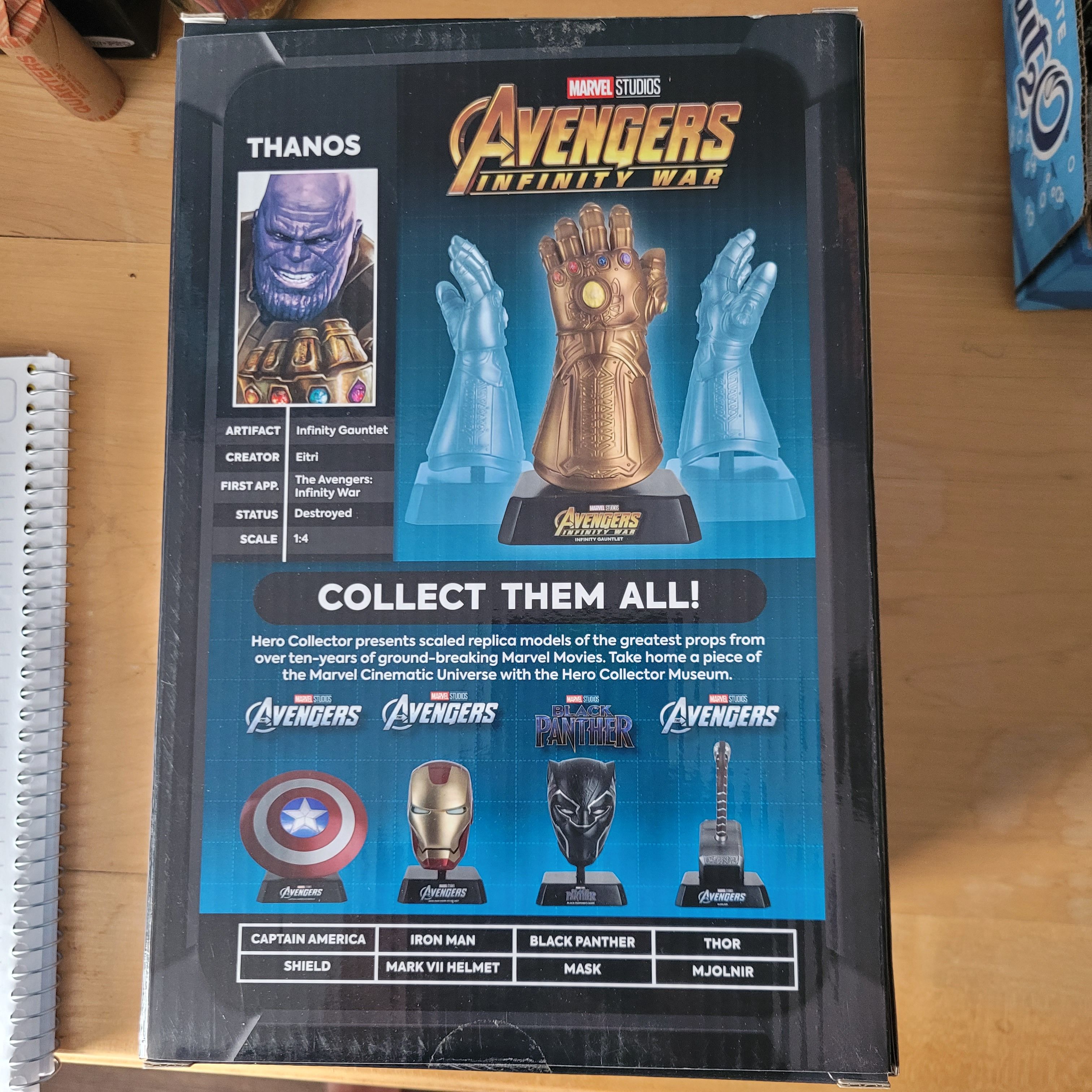 Thanos Infinity Gauntlet replica new in box | Maxsold