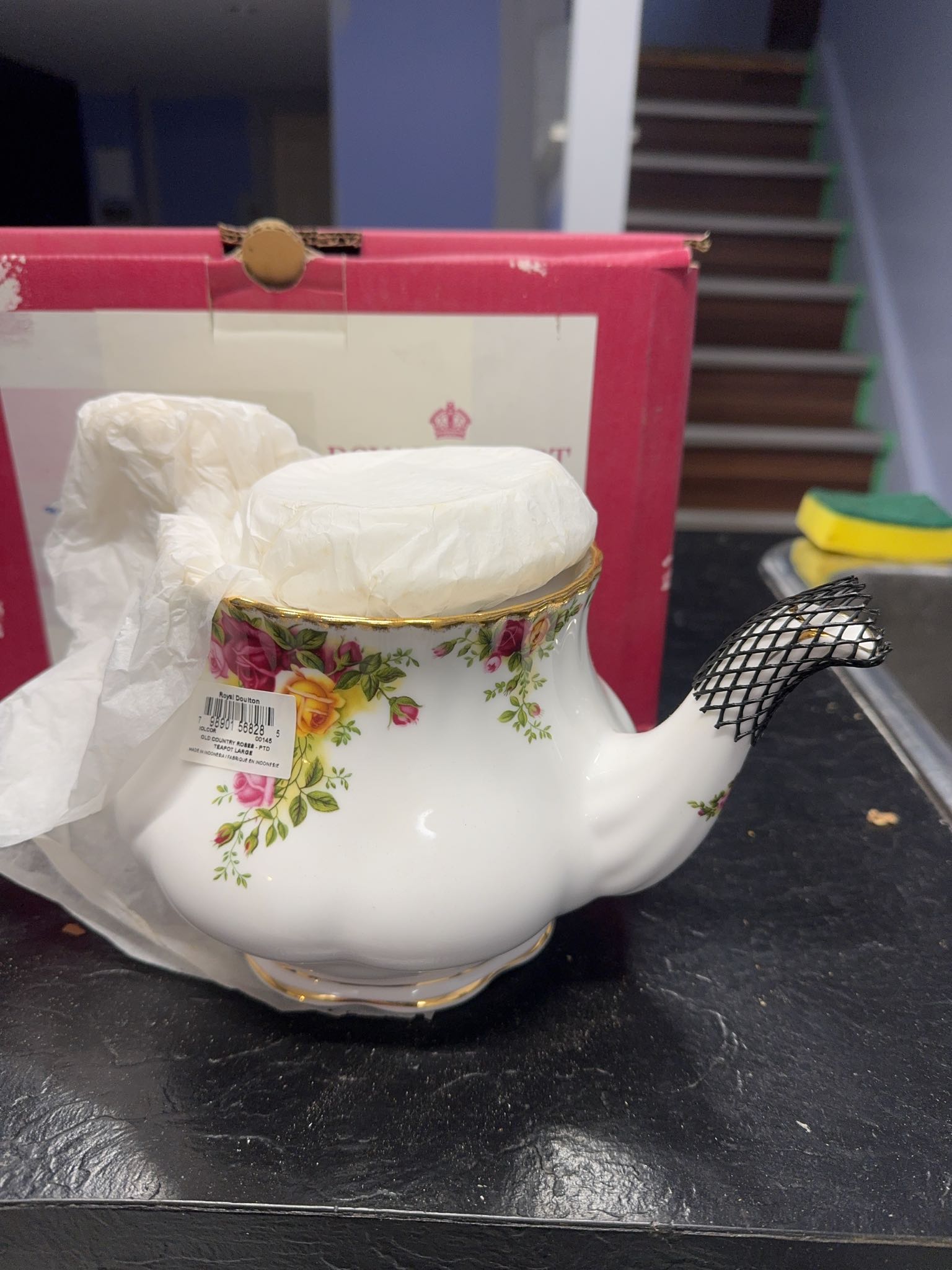 Royal Albert Old Country Roses 3-Piece Tea Set | Maxsold