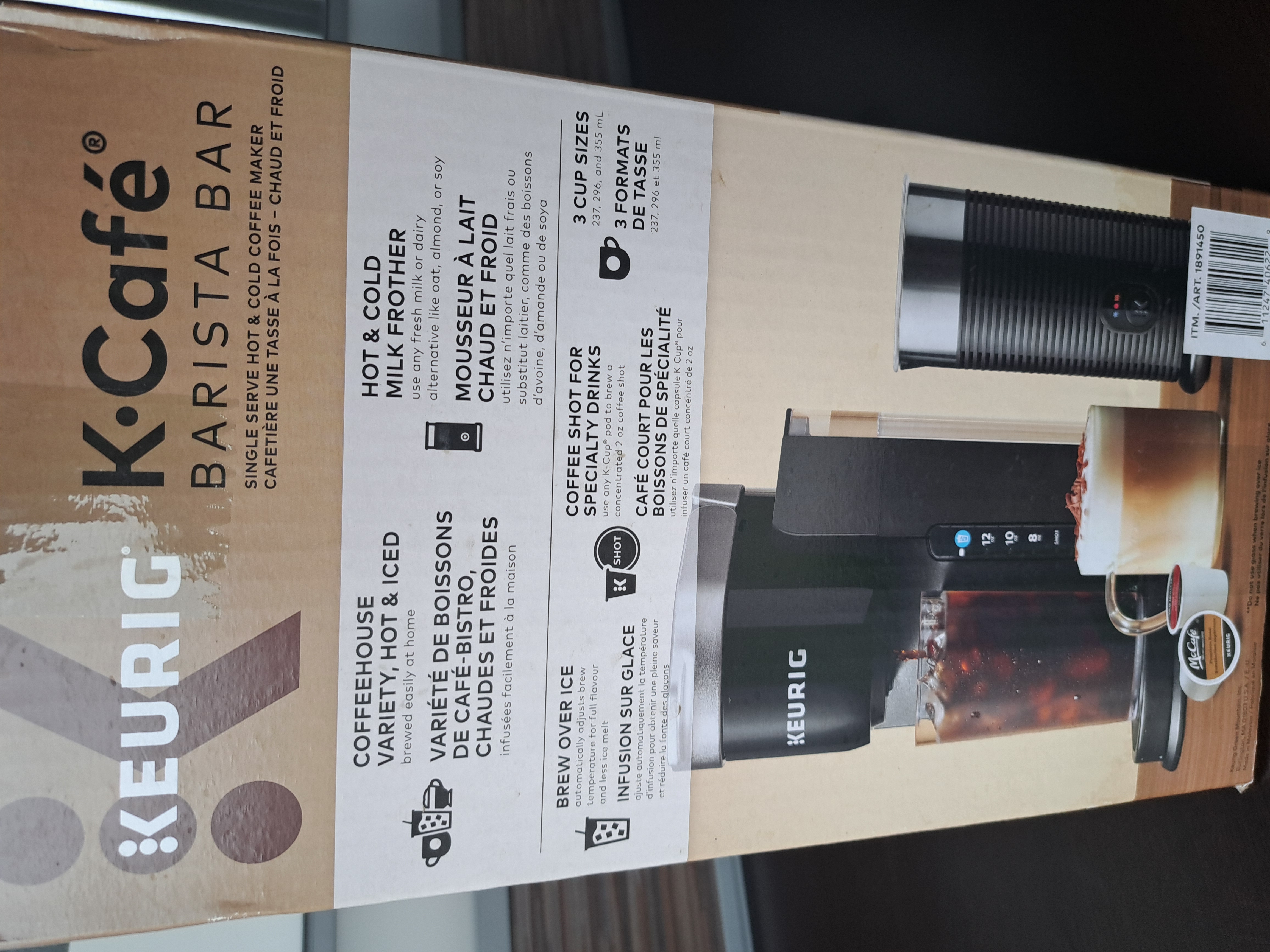Keurig K-Café Barista Bar Single-Serve Coffee Maker | Maxsold