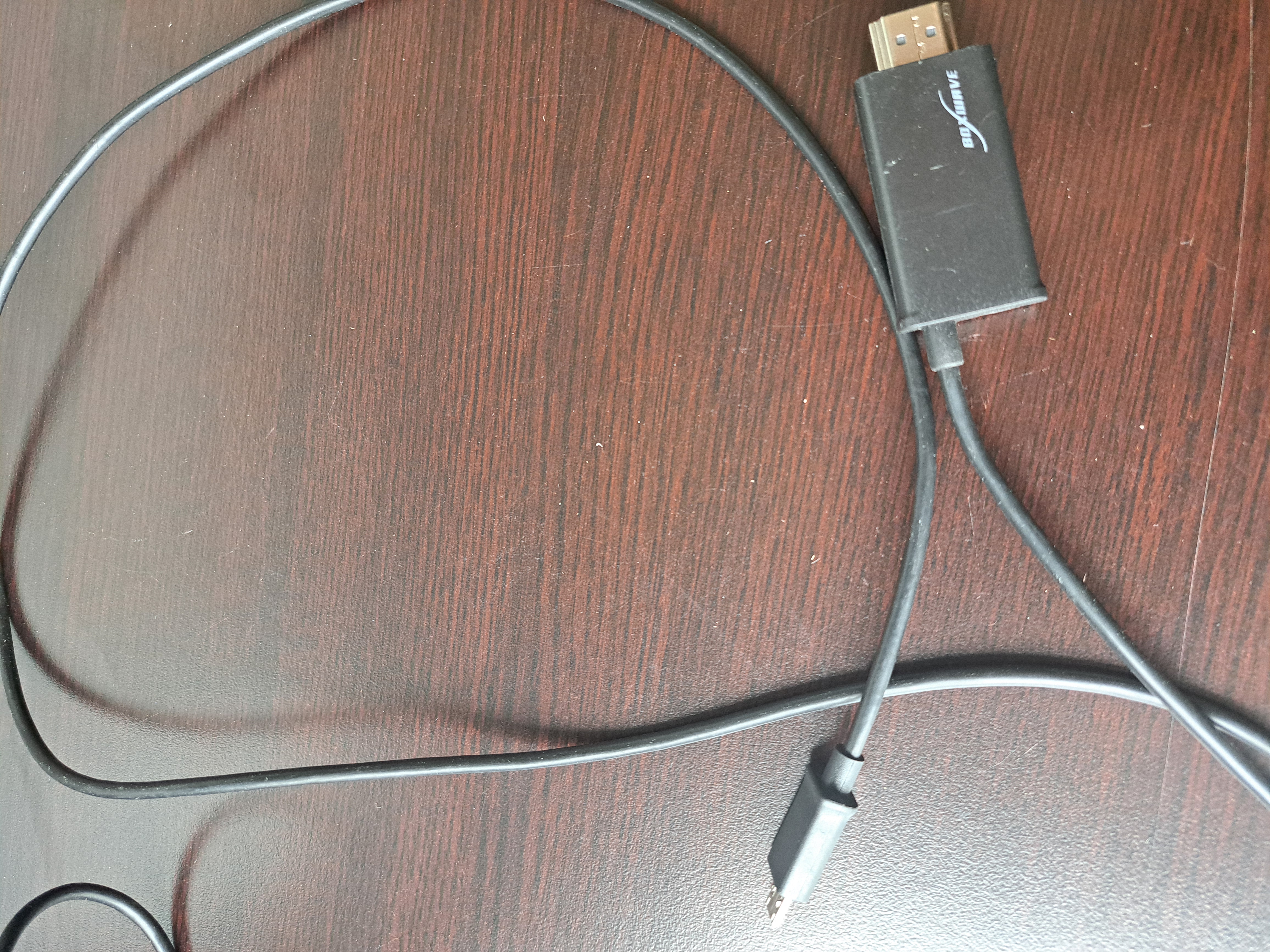 HDMI male to Micro-USB male adapter cable | Maxsold