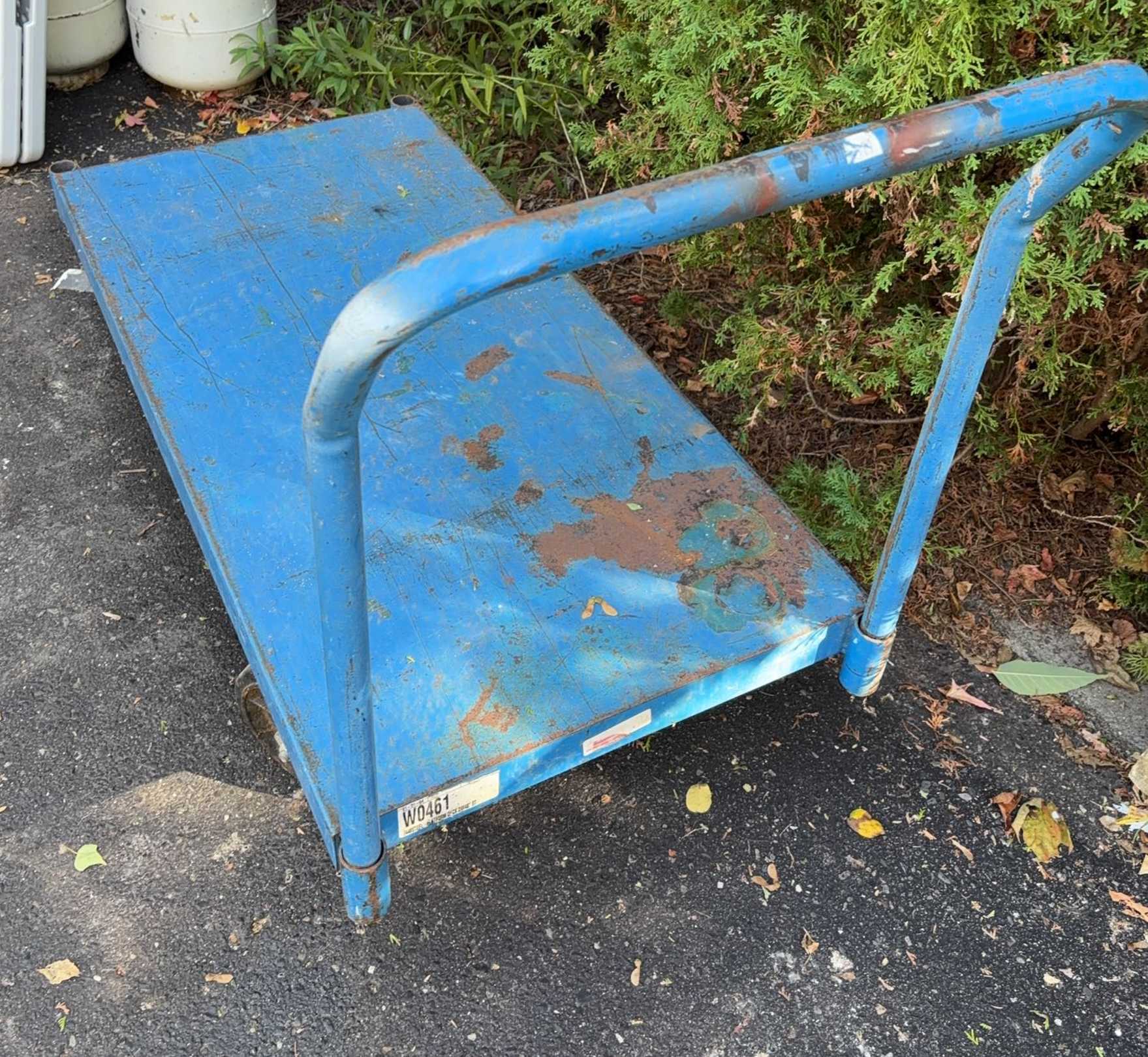 Heavy Duty Metal Four-Wheel Trolley | Maxsold
