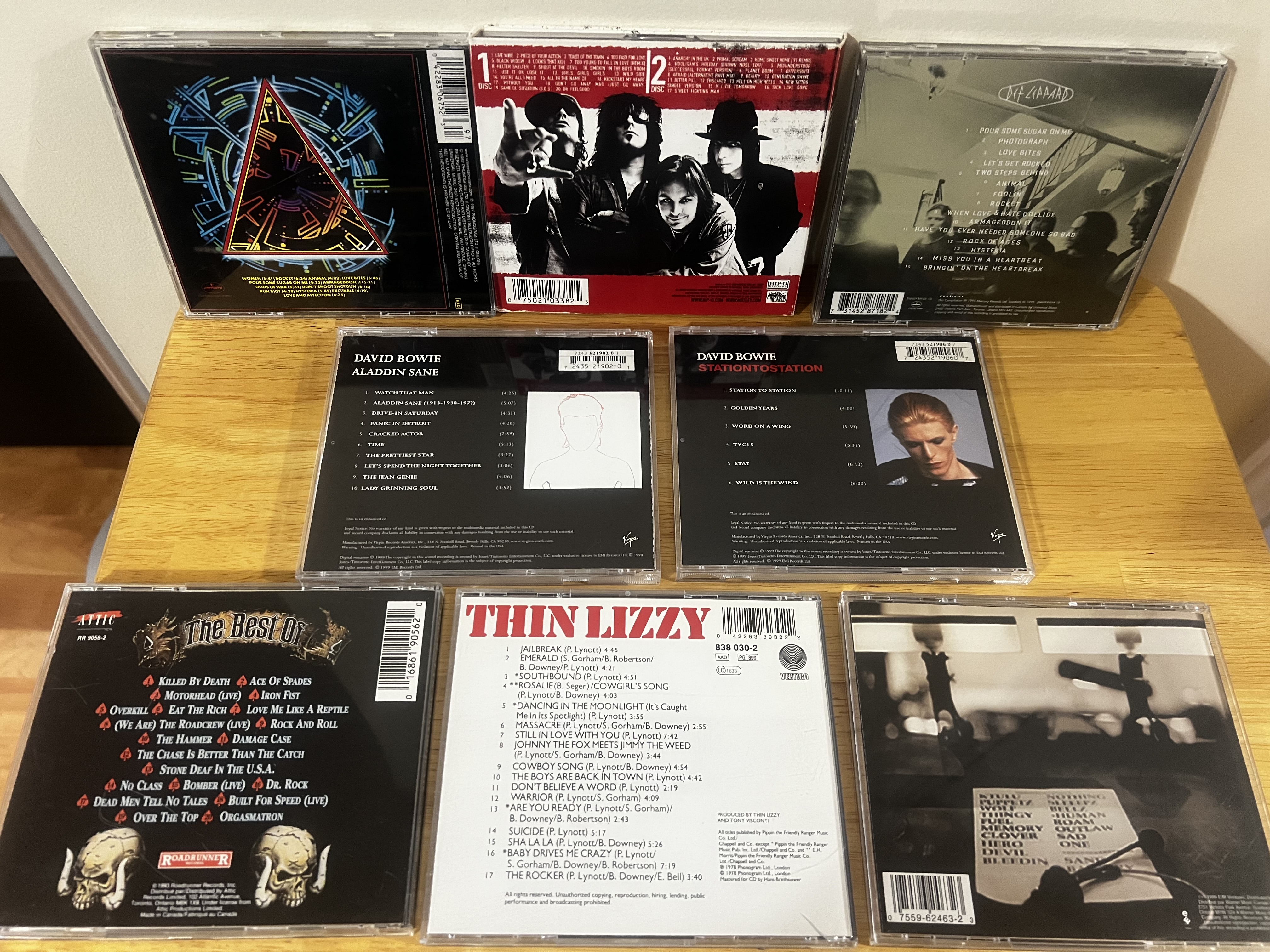 8 Rock & Metal Audio CD Albums, 10 Discs | Maxsold