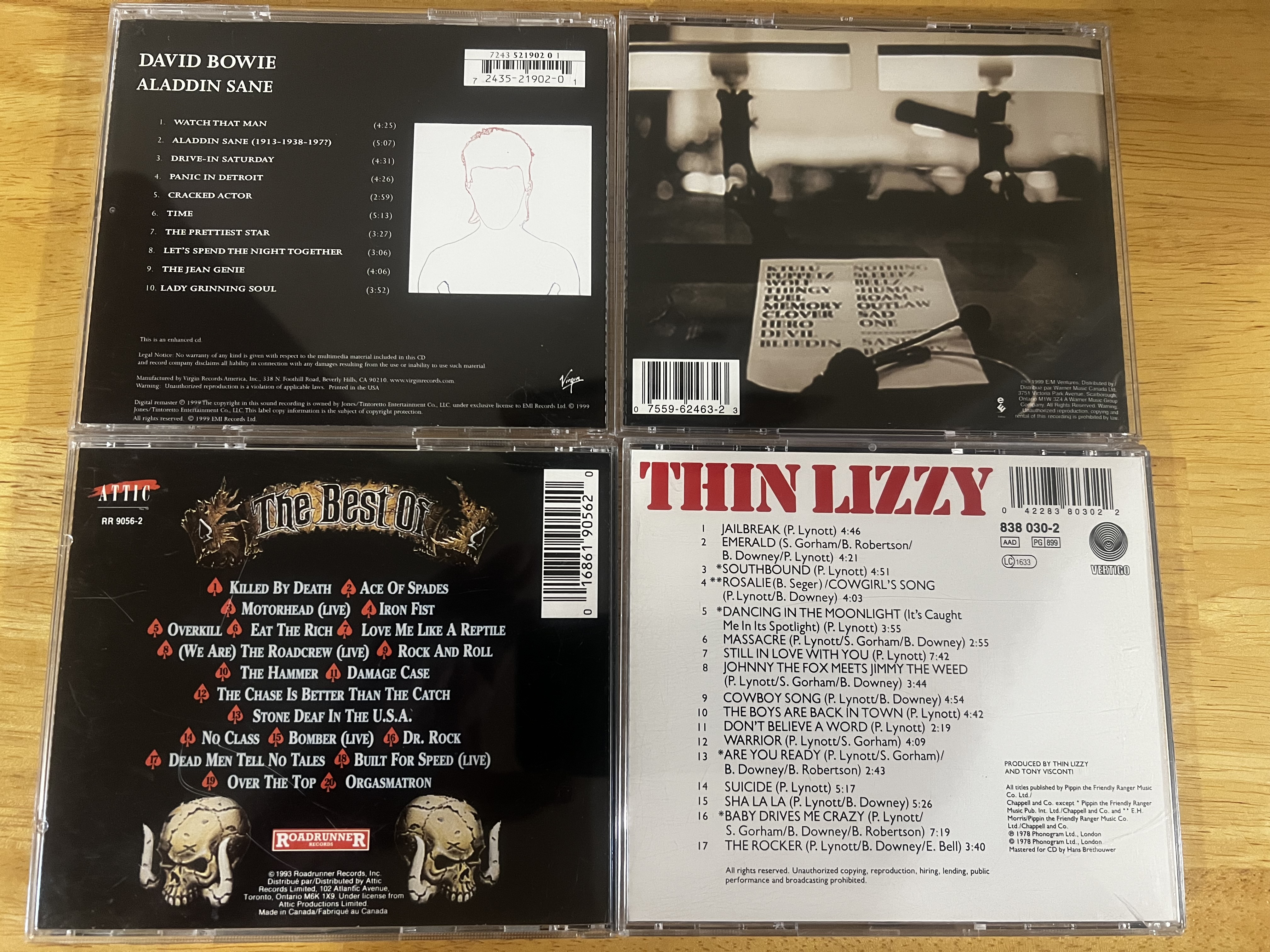 8 Rock & Metal Audio CD Albums, 10 Discs | Maxsold