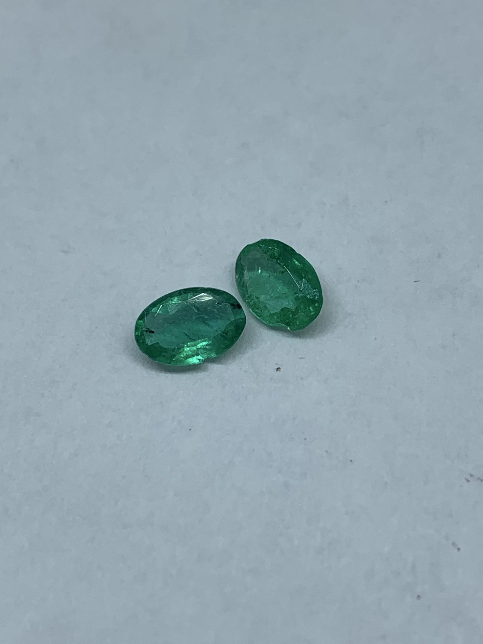 0.60ctw Natural Colombian Emerald Pair | Maxsold