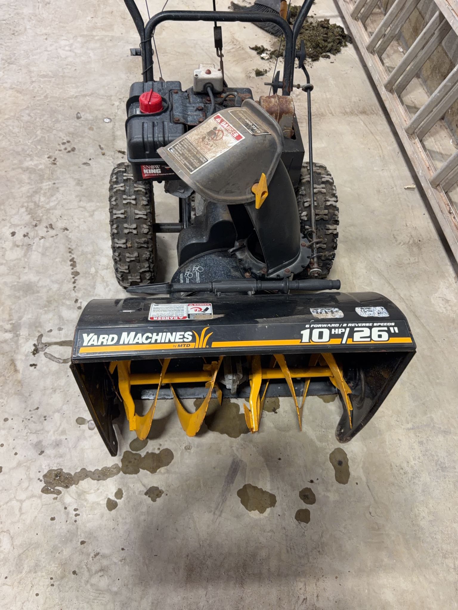 Yard Machines 10 HP 26 in Two-Stage Snow Blower | Maxsold