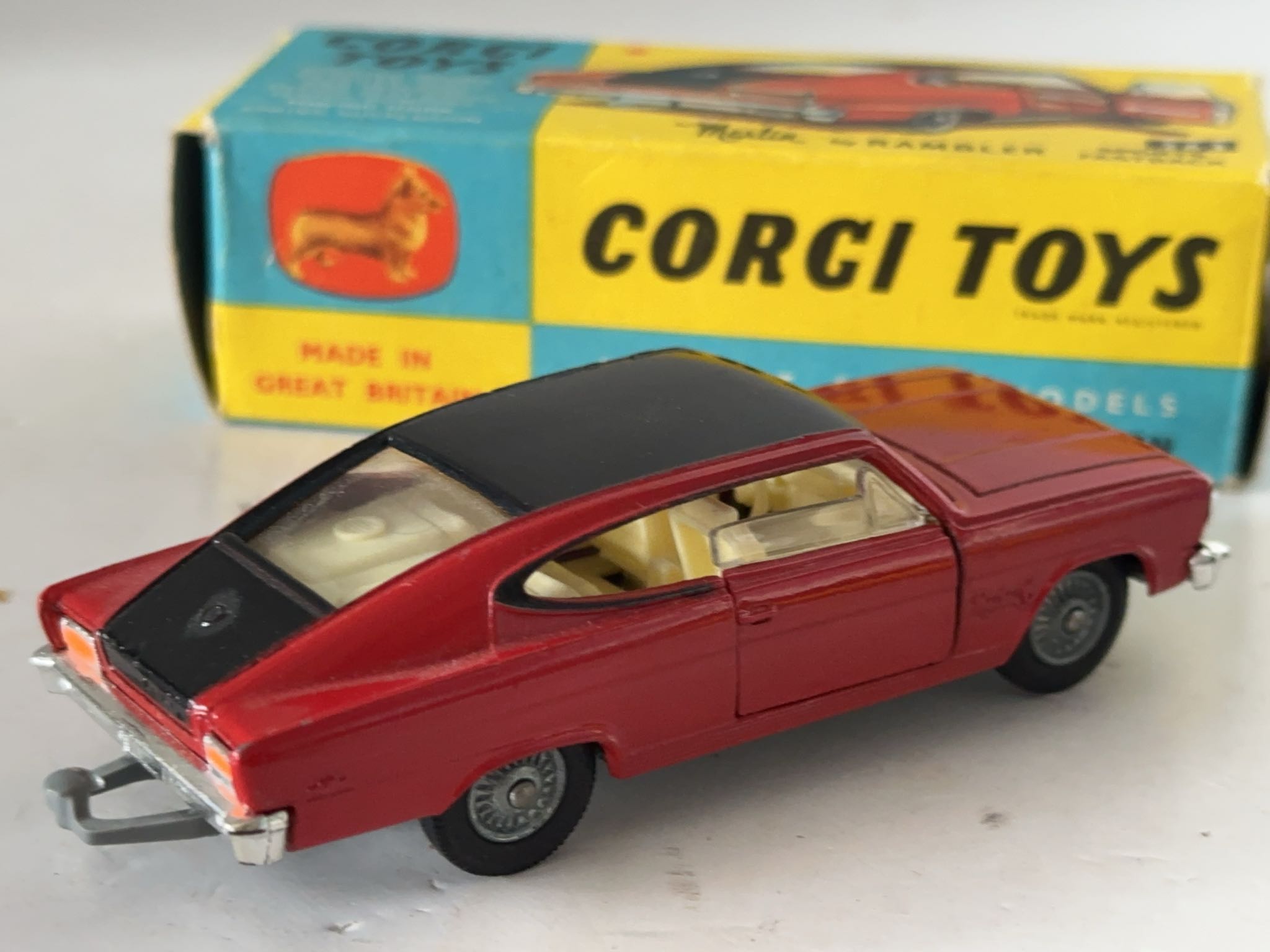 Corgi Marlin by Rambler Sports Fastback #263 die-cast model car with ...