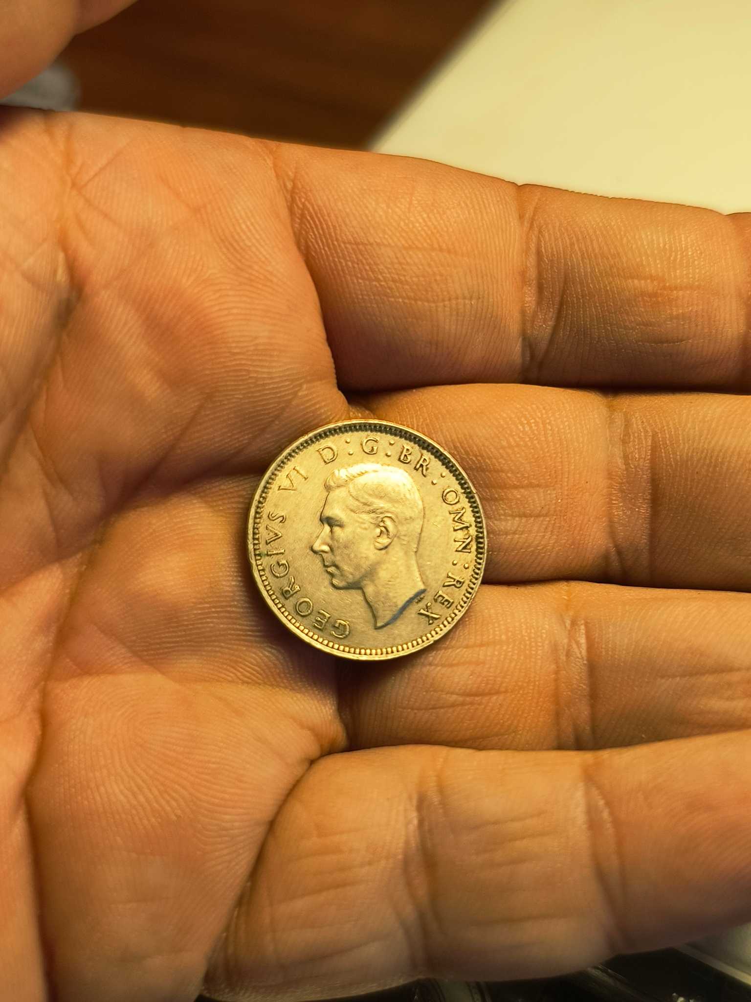 1949 United Kingdom one shilling coin | Maxsold