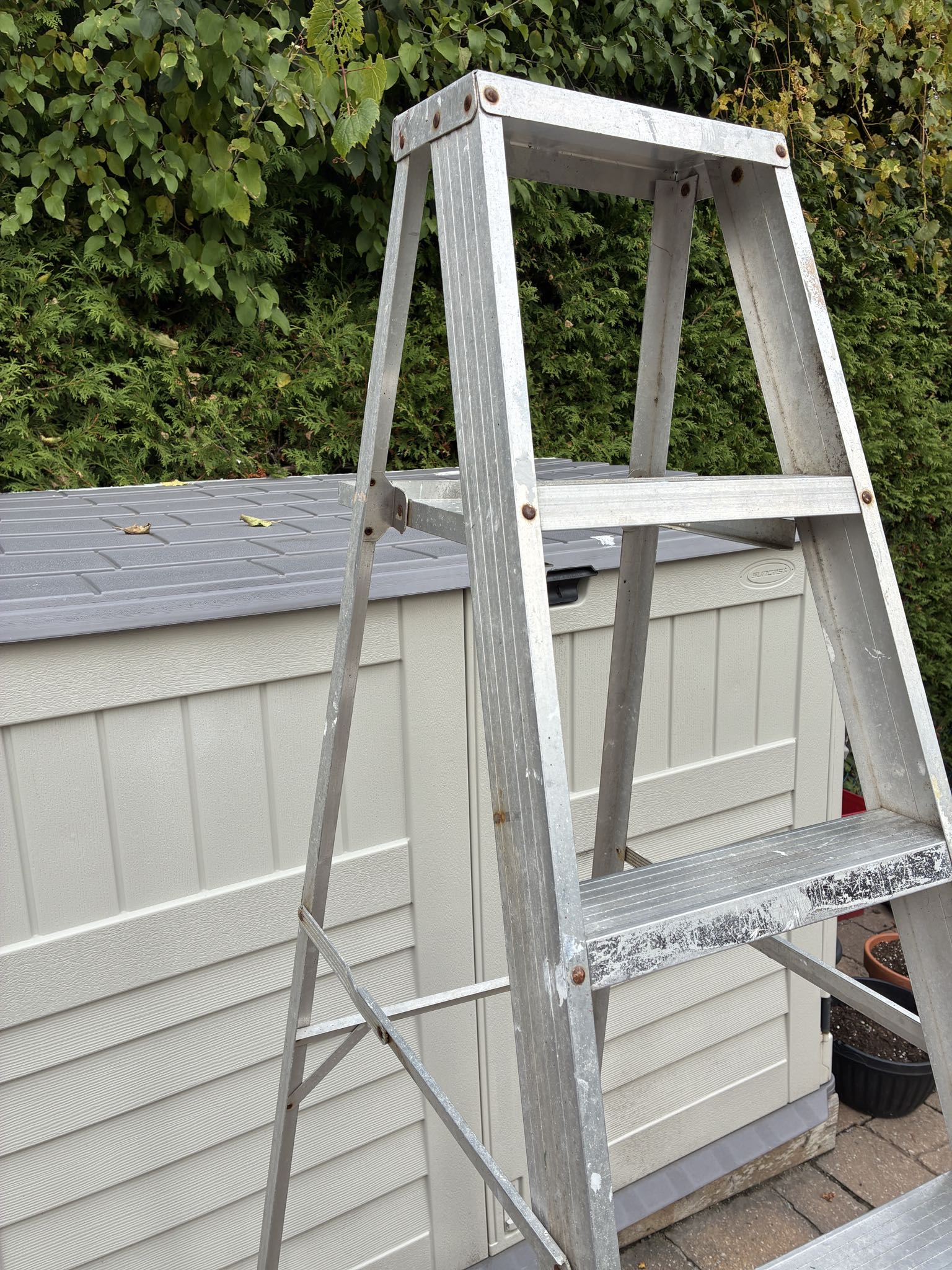 6 ft Aluminum A-frame Step Ladder | Maxsold