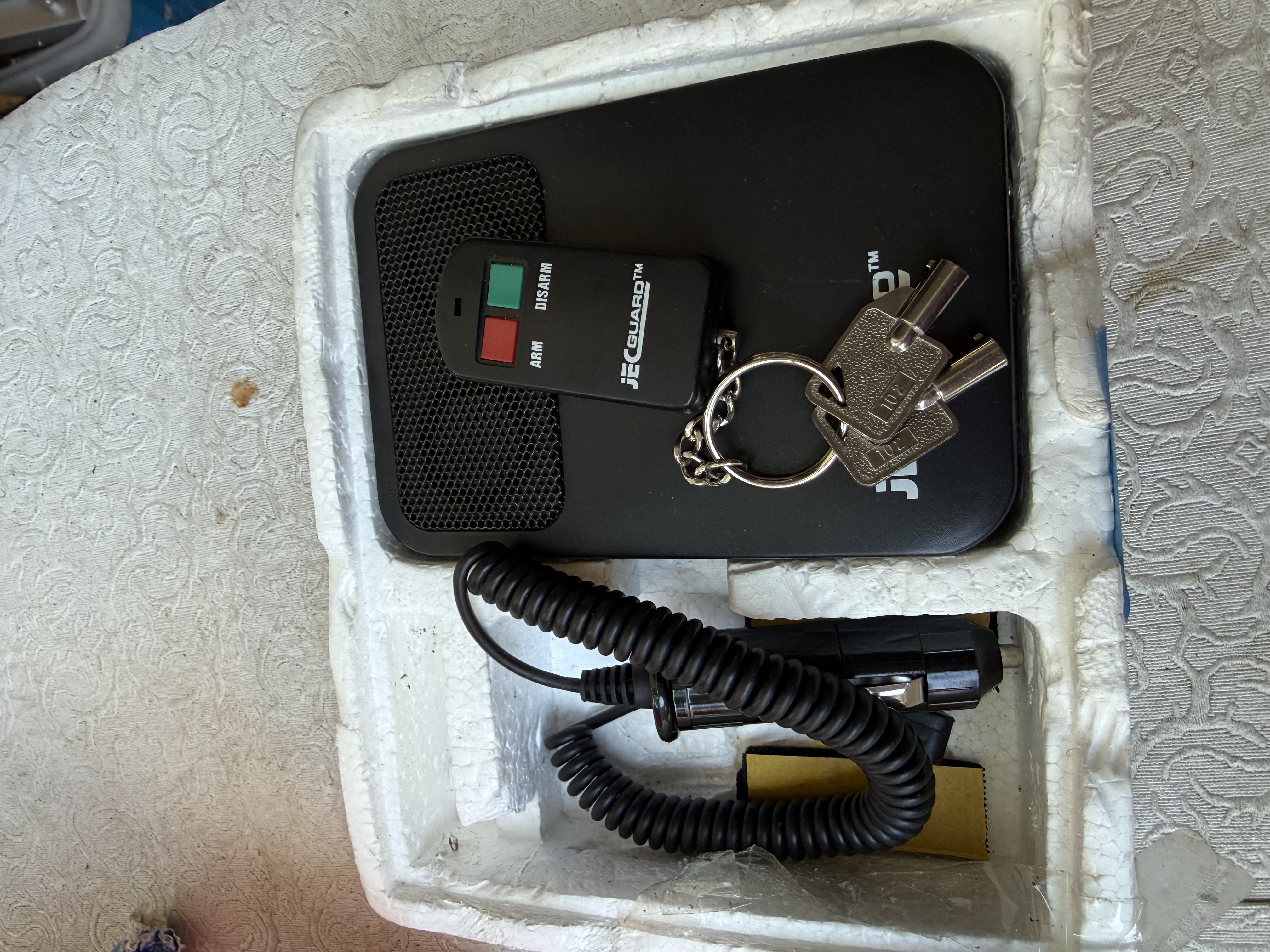 JEC Guard Portable Car Alarm Kit | Maxsold