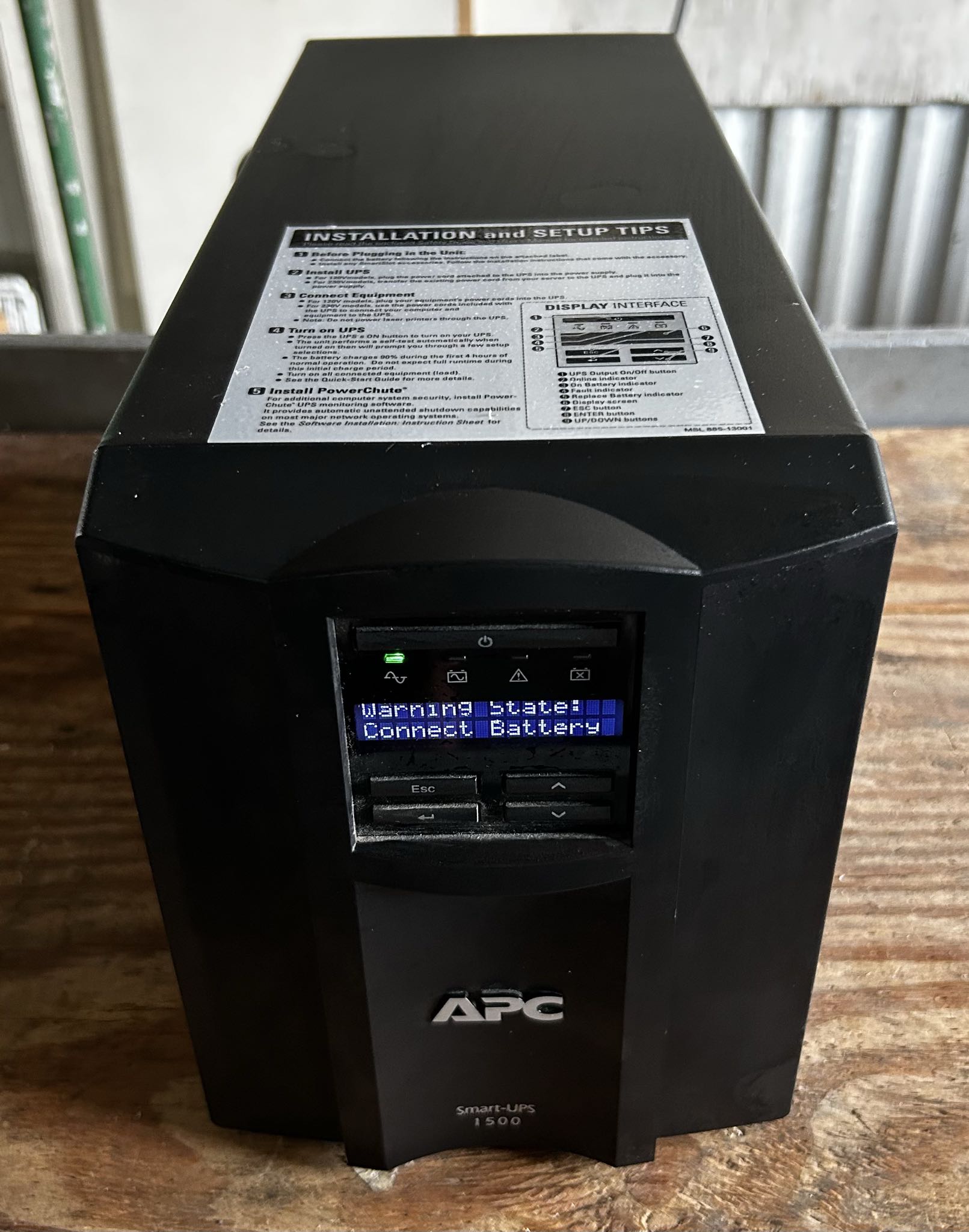 APC Smart-UPS 1500 line-interactive UPS | Maxsold