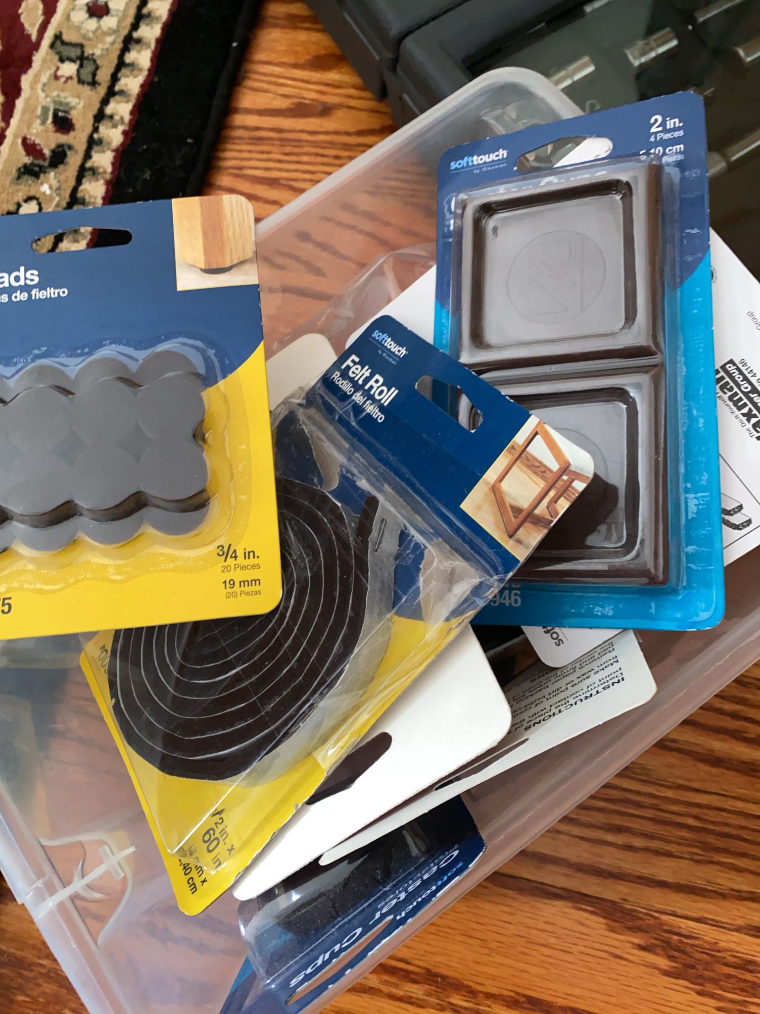 Hand tools, extension cords, felt pads, step ladder | Maxsold
