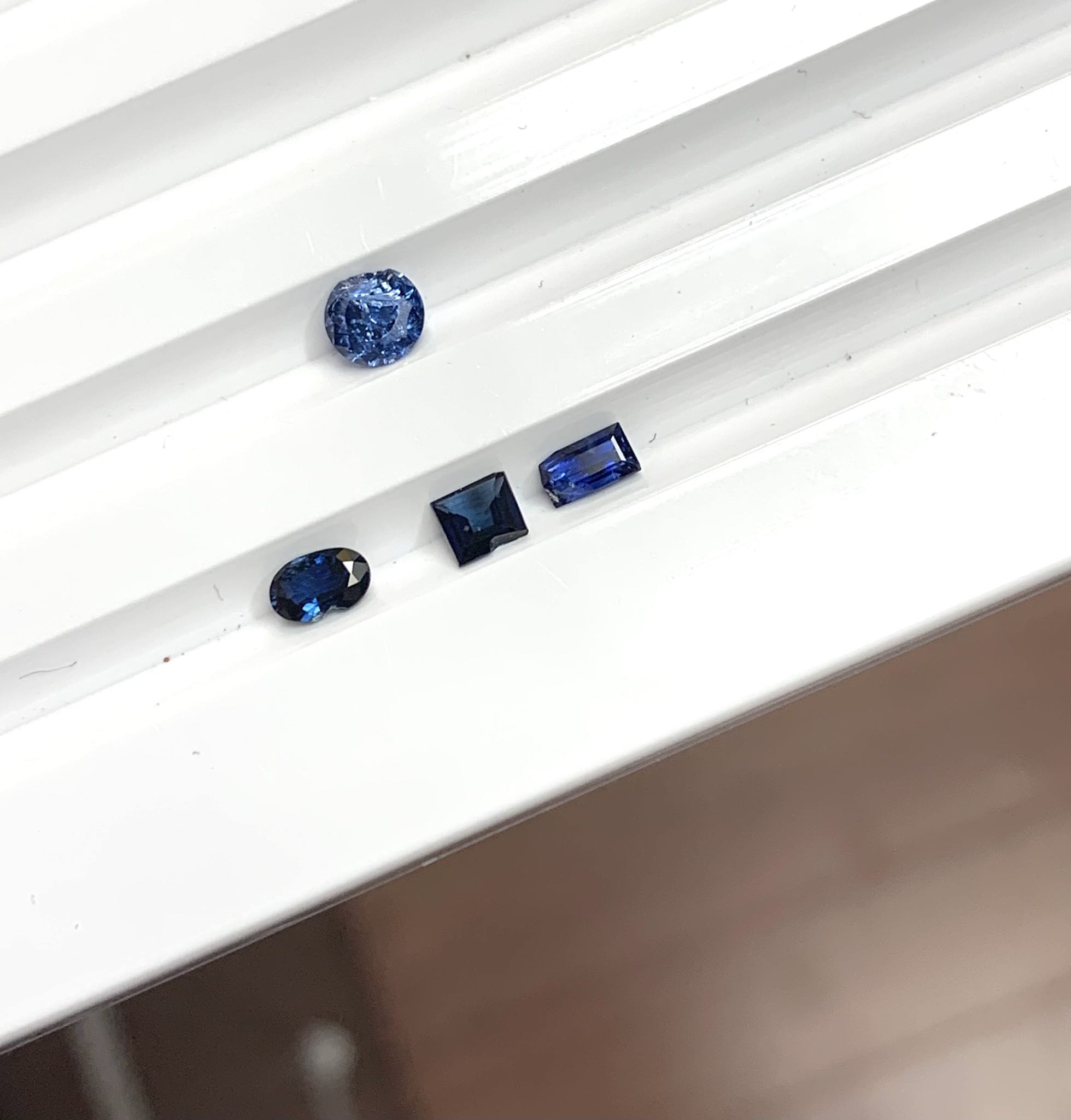 Natural Blue Sapphire Parcel 1.64ctw, 4 Mixed Cuts | Maxsold