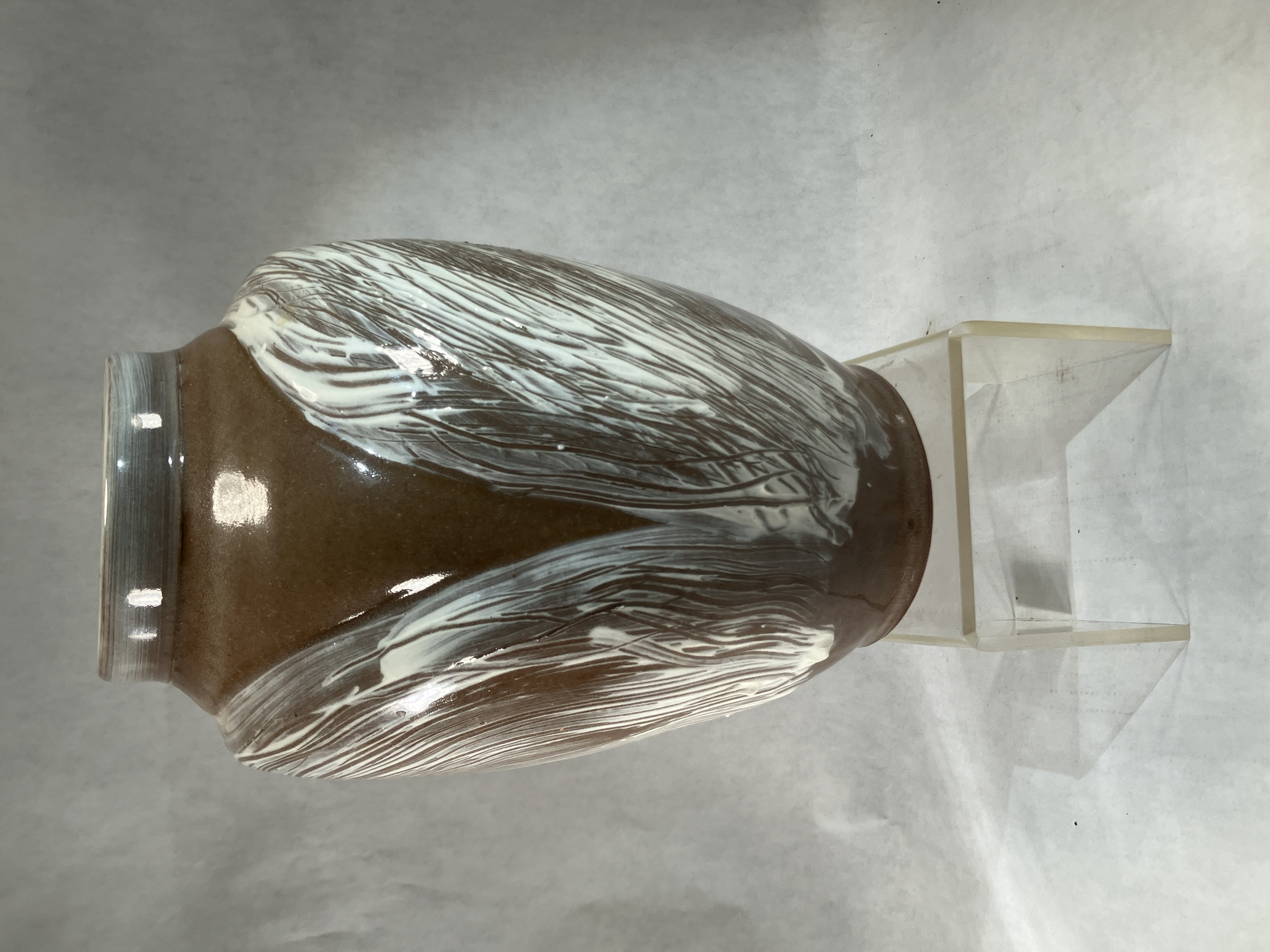 Gordon James Reisig Angel Wings Vase | Maxsold