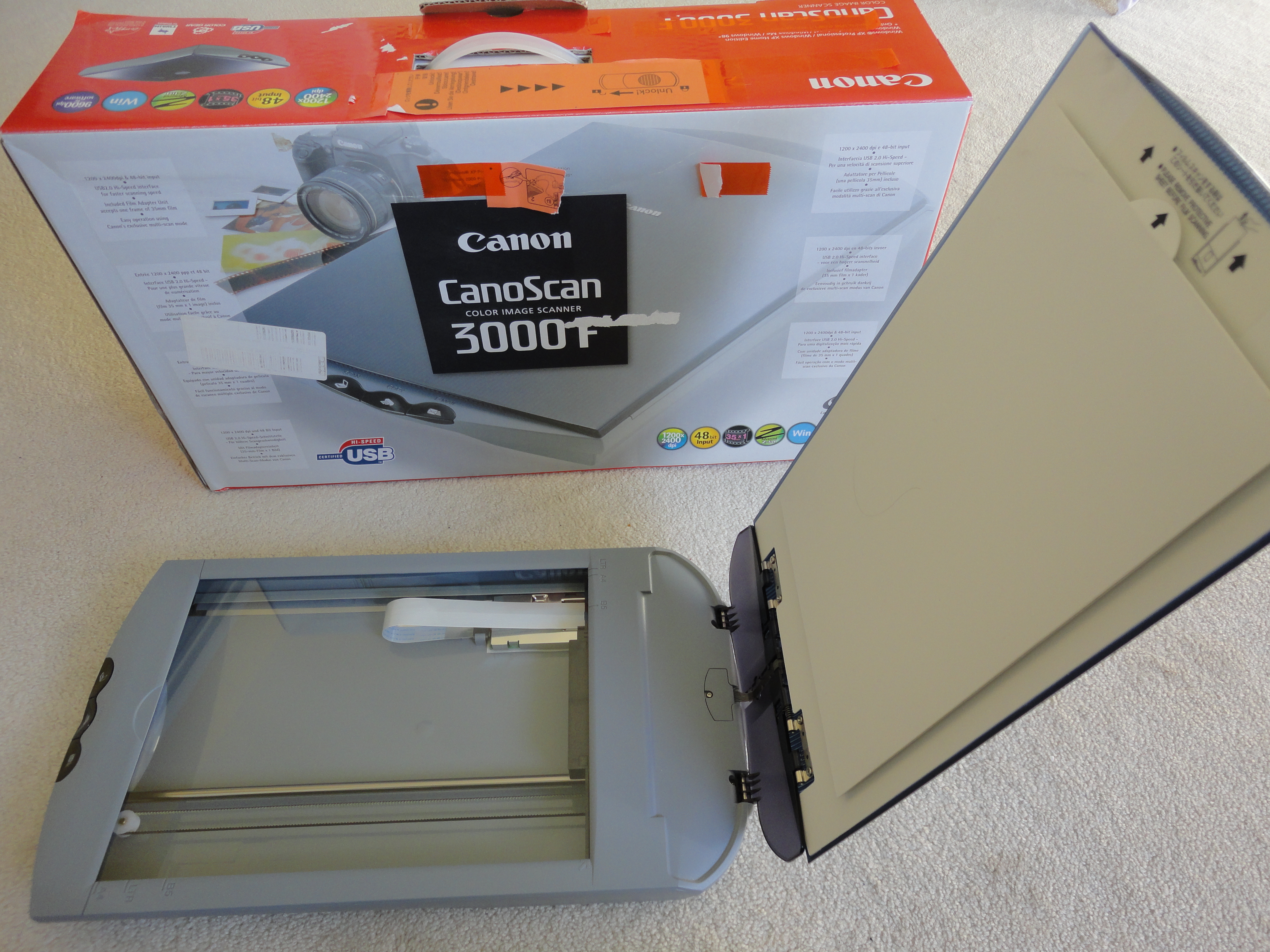 Canon CanoScan 3000F flatbed color scanner | Maxsold