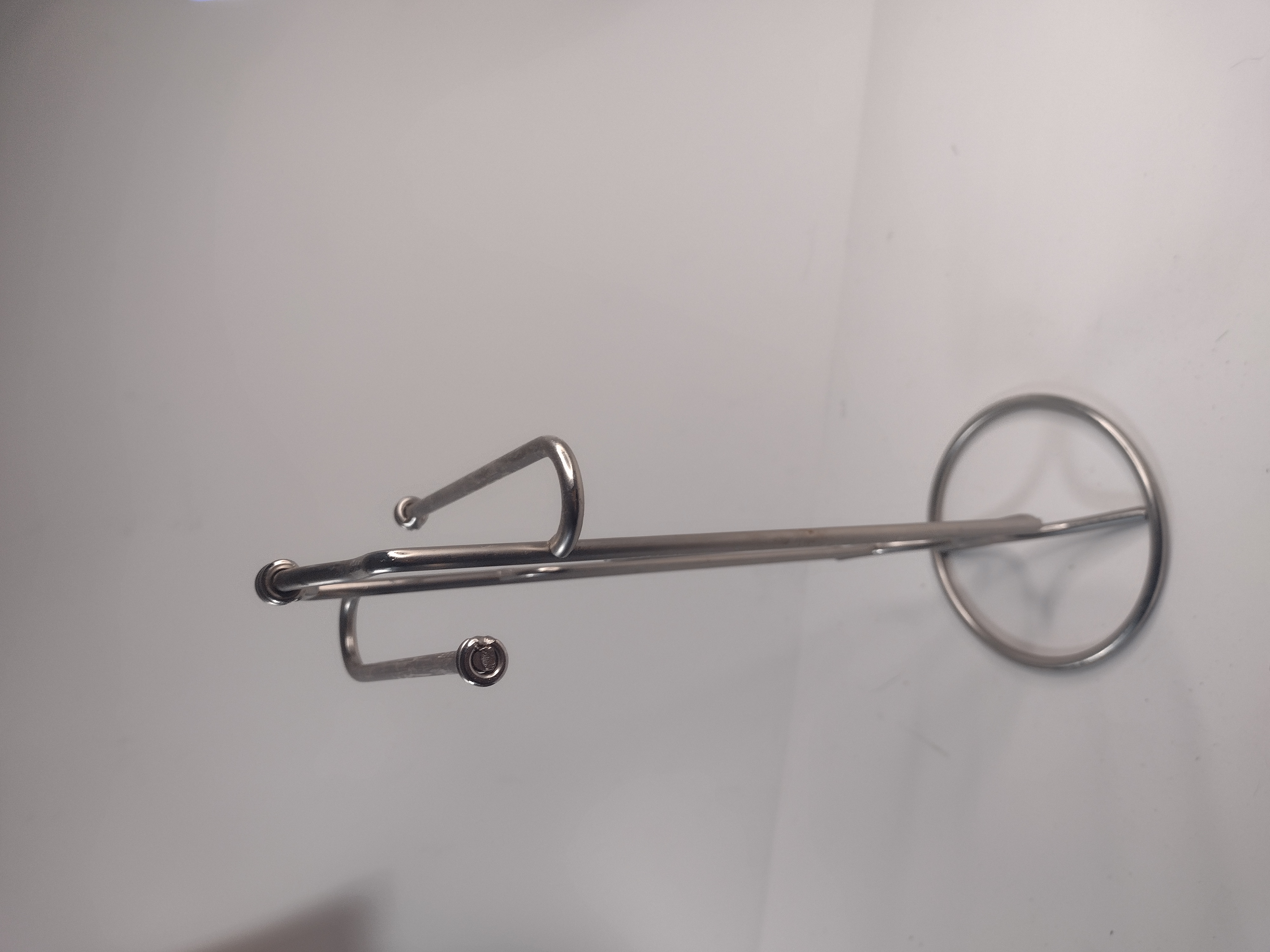 Art Deco style metal hand towel holder | Maxsold