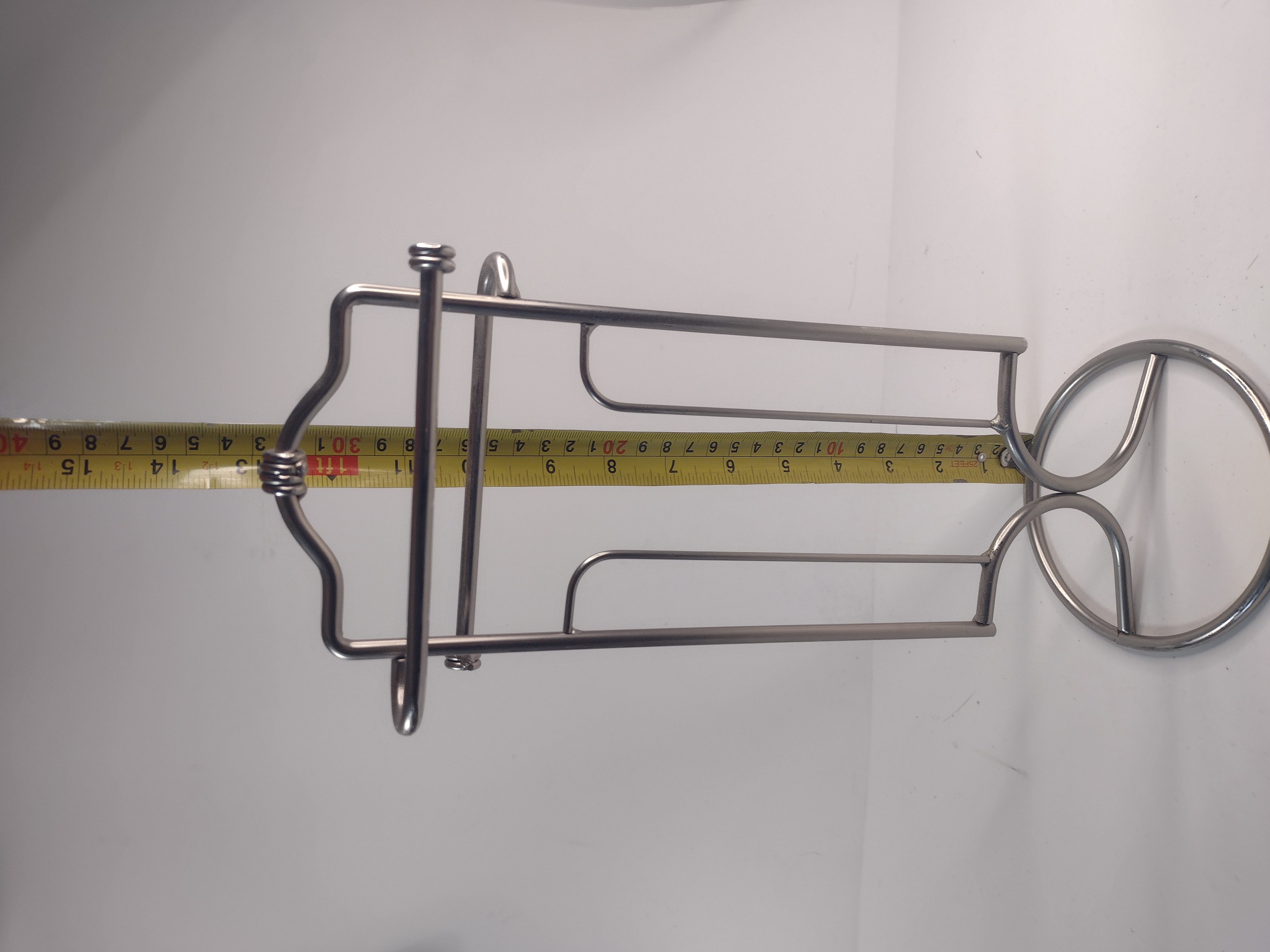 Art Deco style metal hand towel holder | Maxsold