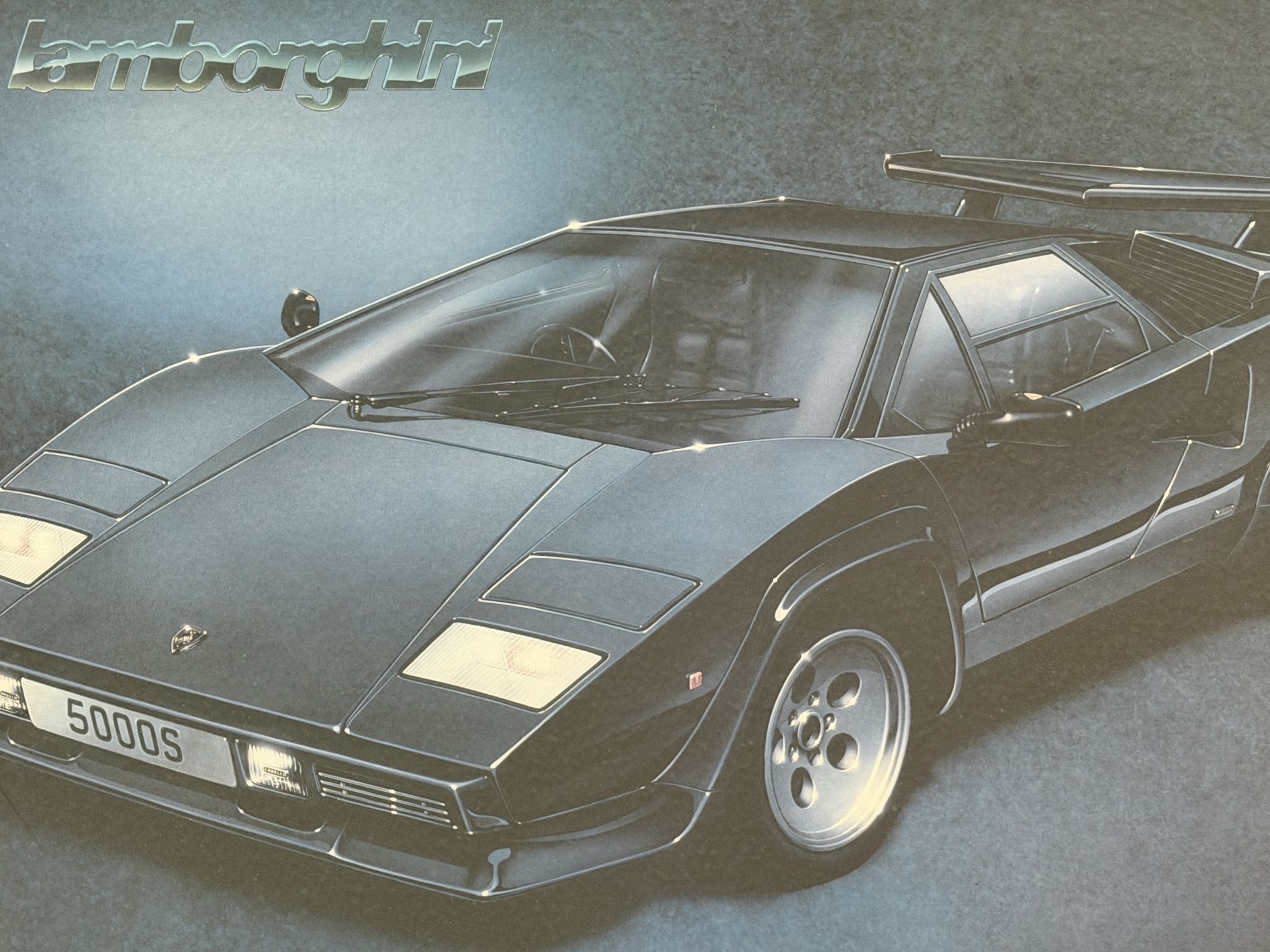 Vintage Lamborghini and Ferrari framed posters | Maxsold